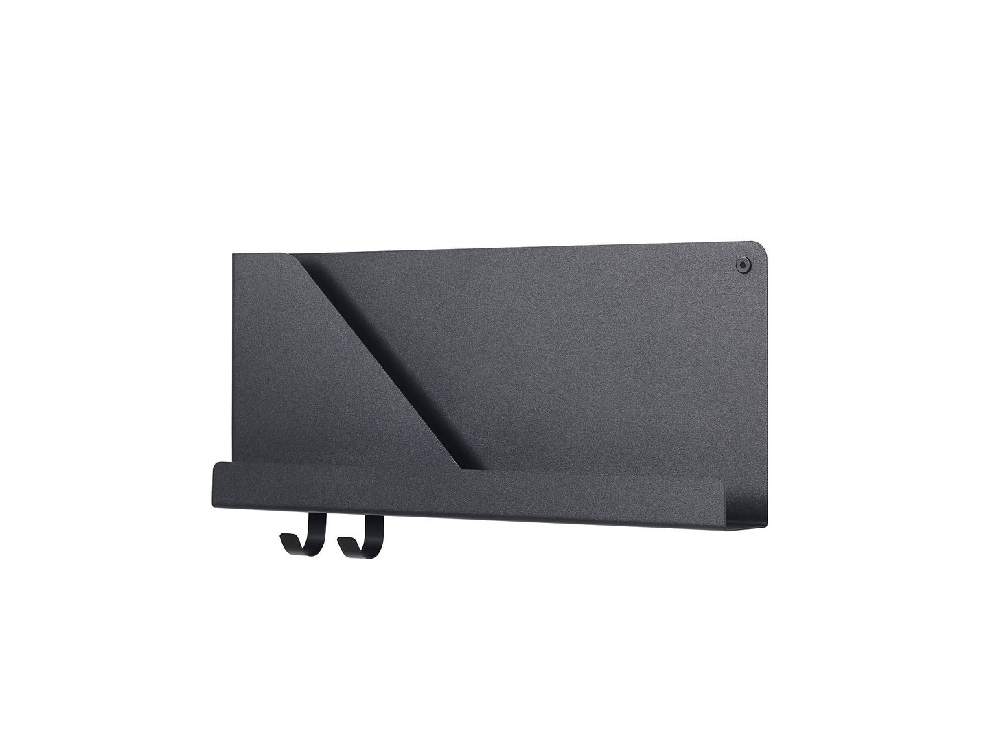 Black Small Folded Shelves by Muuto