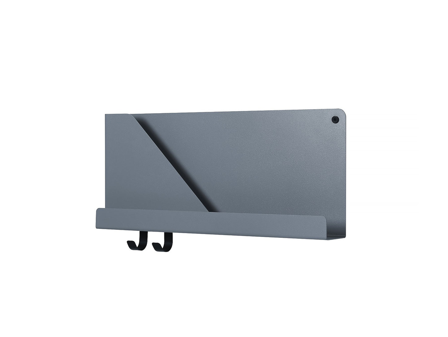 Blue Grey Small Folded Shelves by Muuto