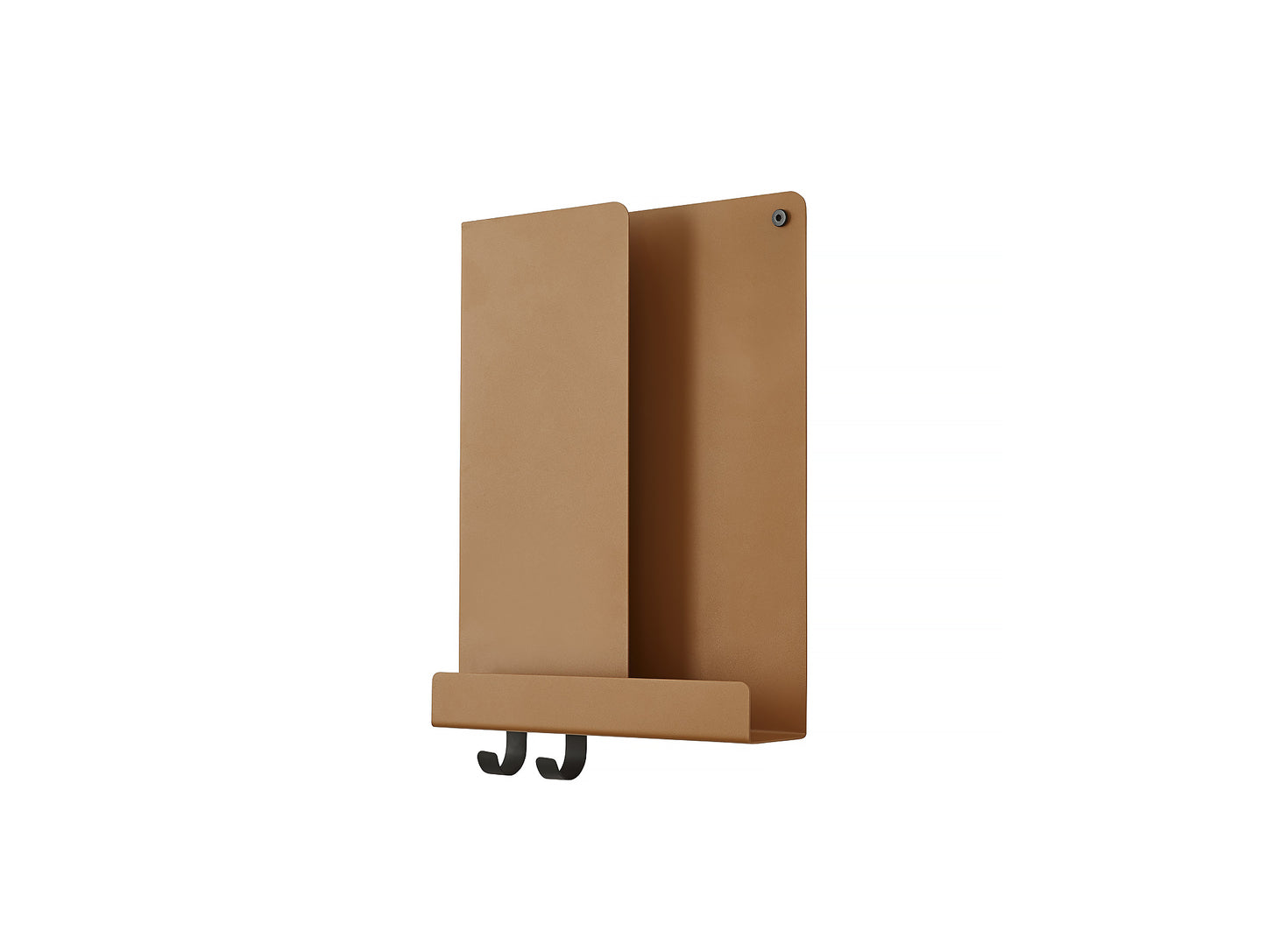 Burnt Orange Portrait Folded Shelves by Muuto