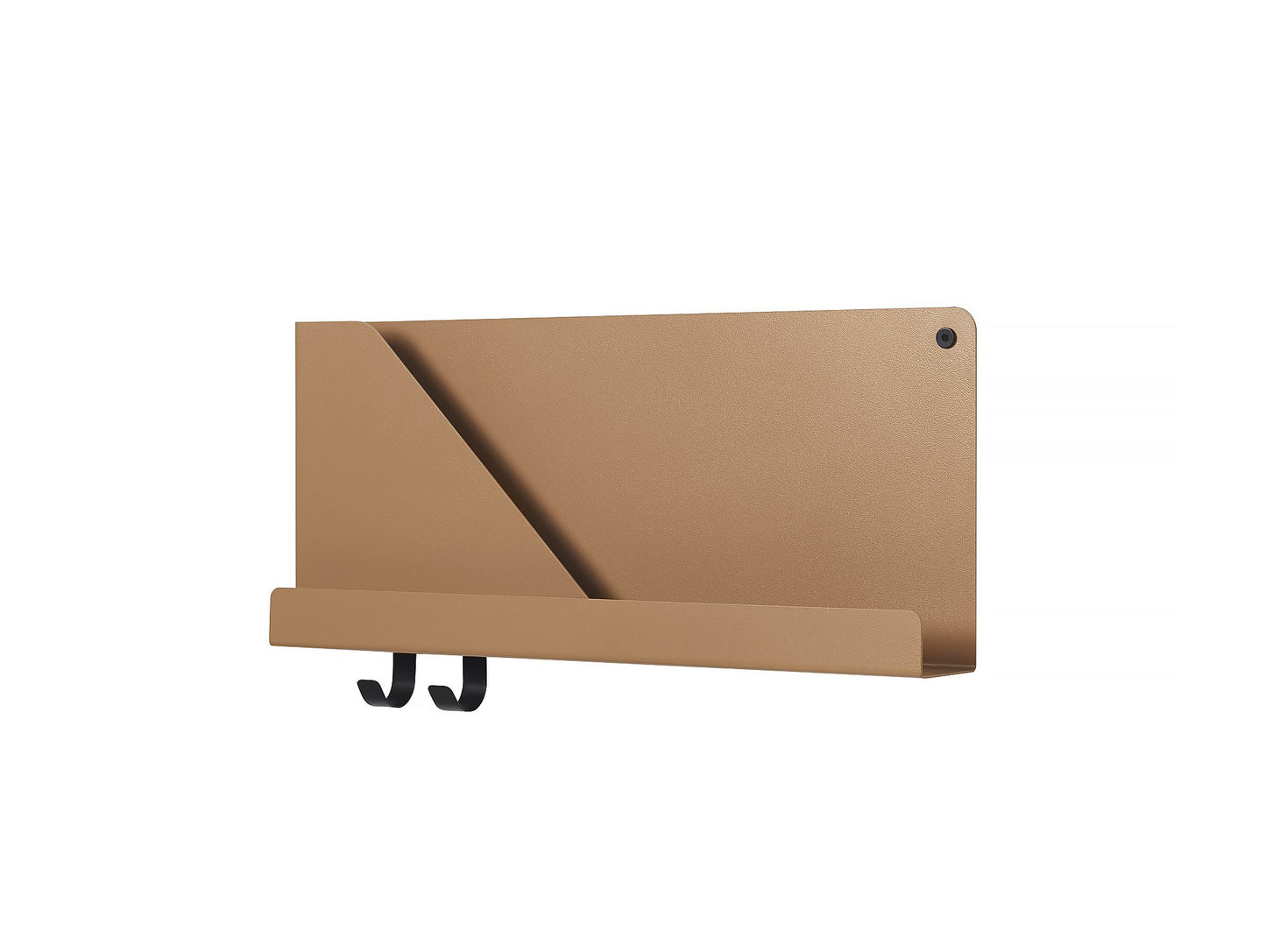 Burnt Orange Small Folded Shelves by Muuto