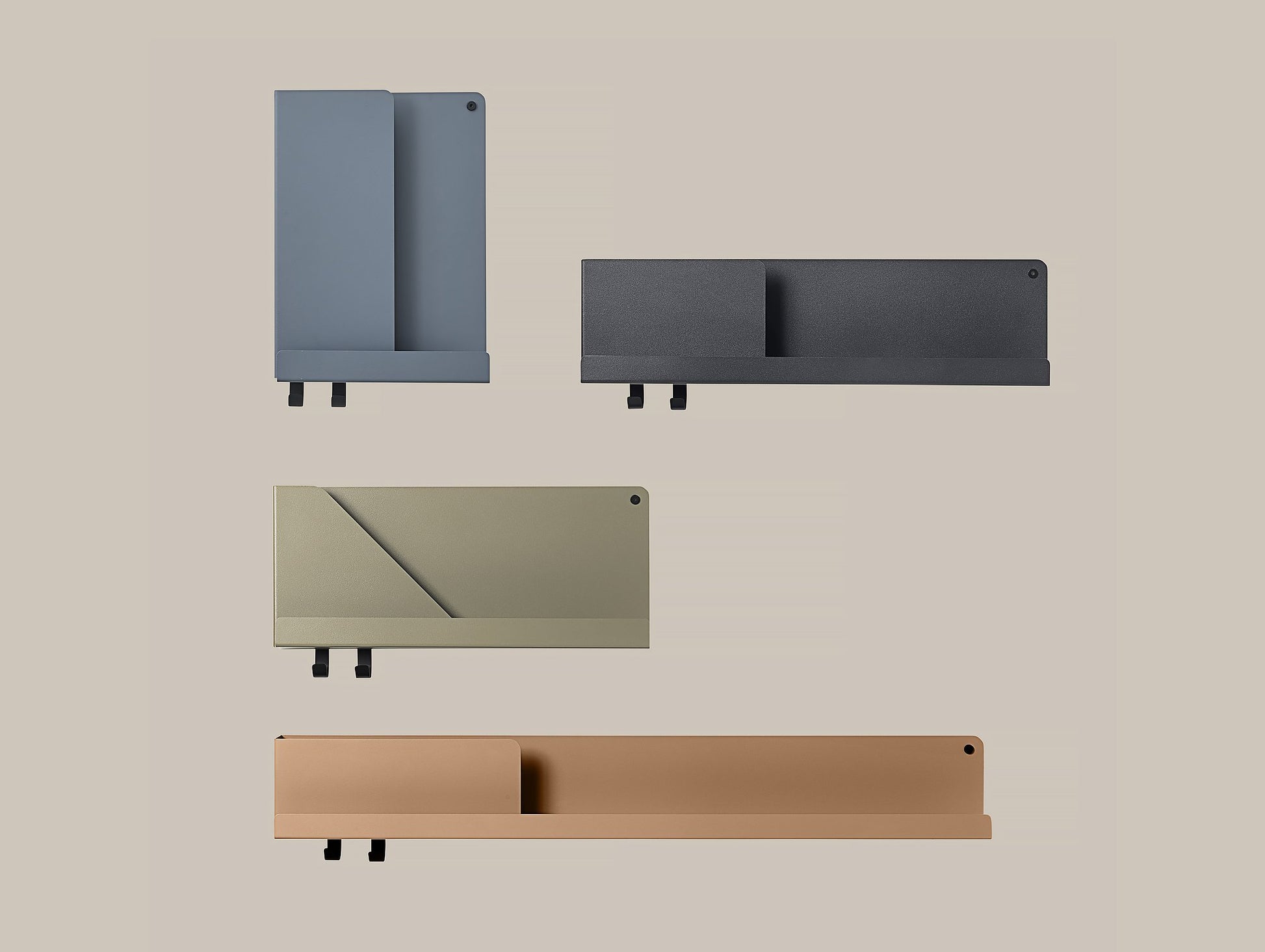 Folded Shelves by Muuto