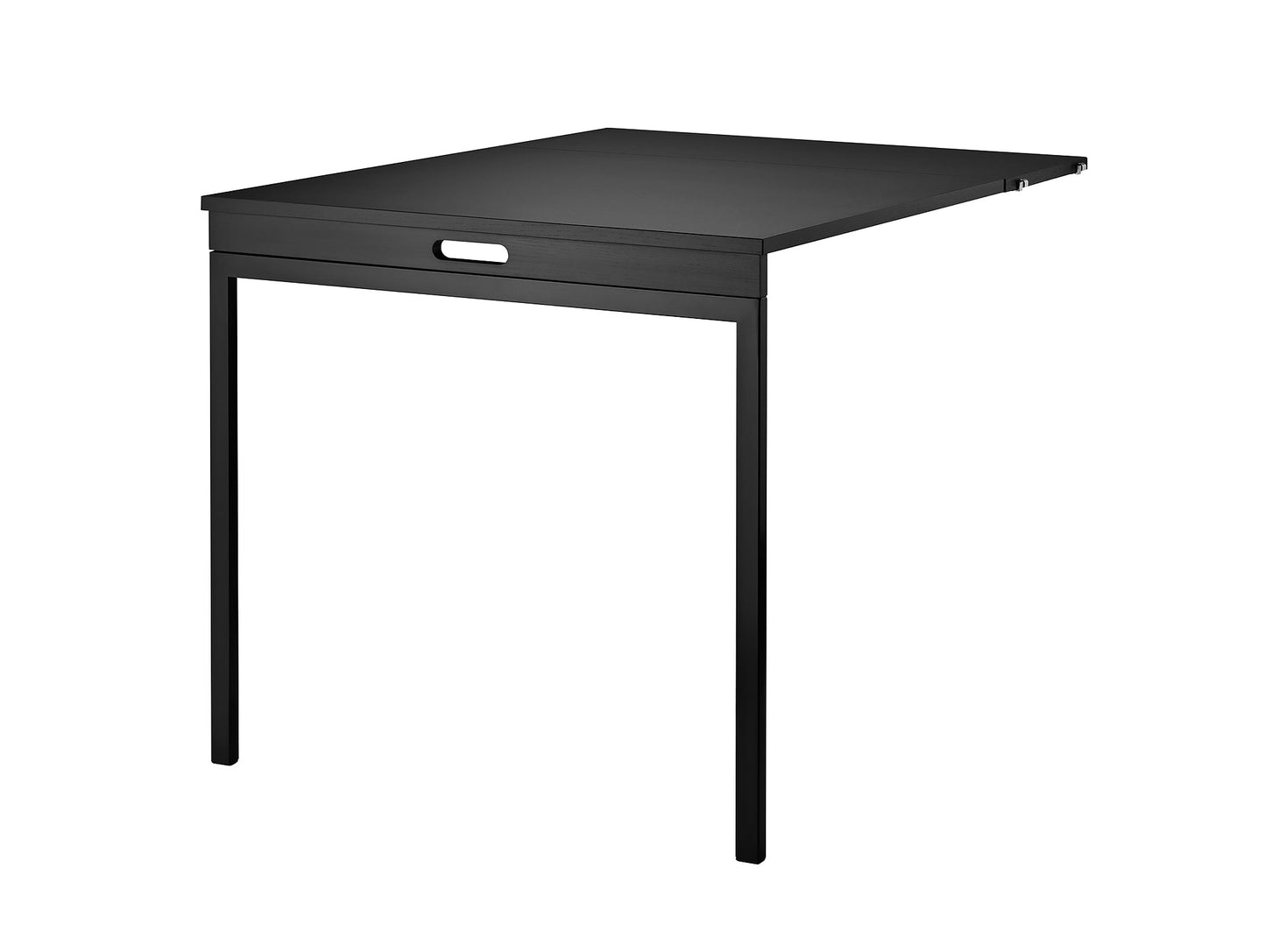 String Folding Table - Black Ash