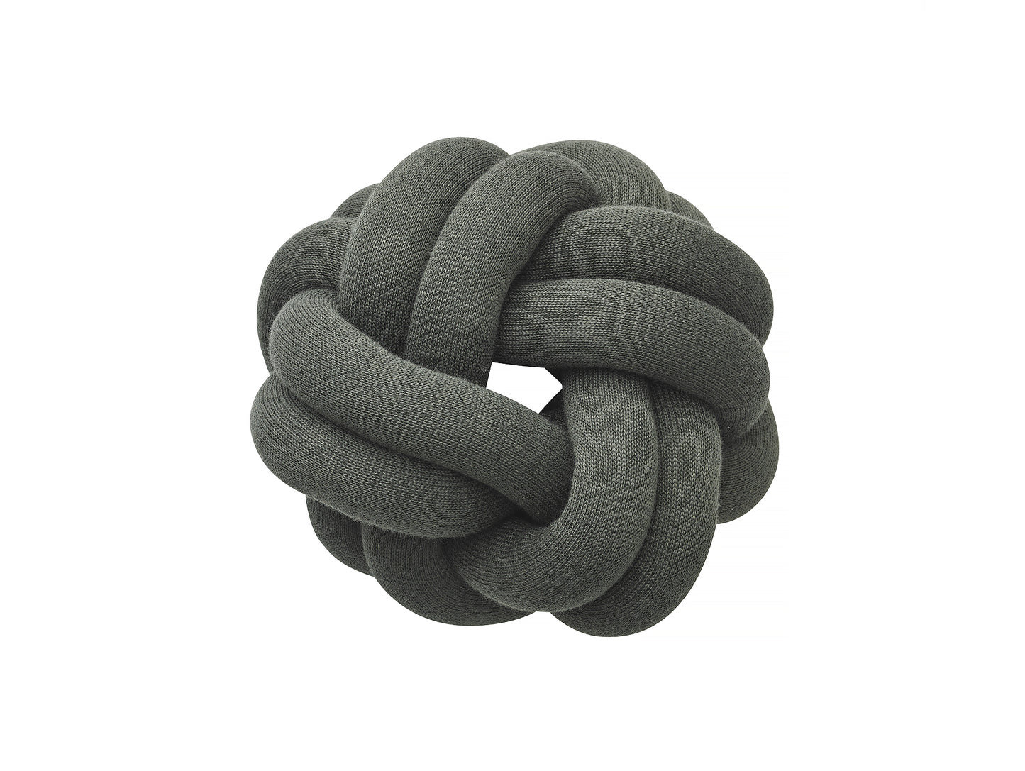 Forest Green Knot Cushion by Design House Stockholm