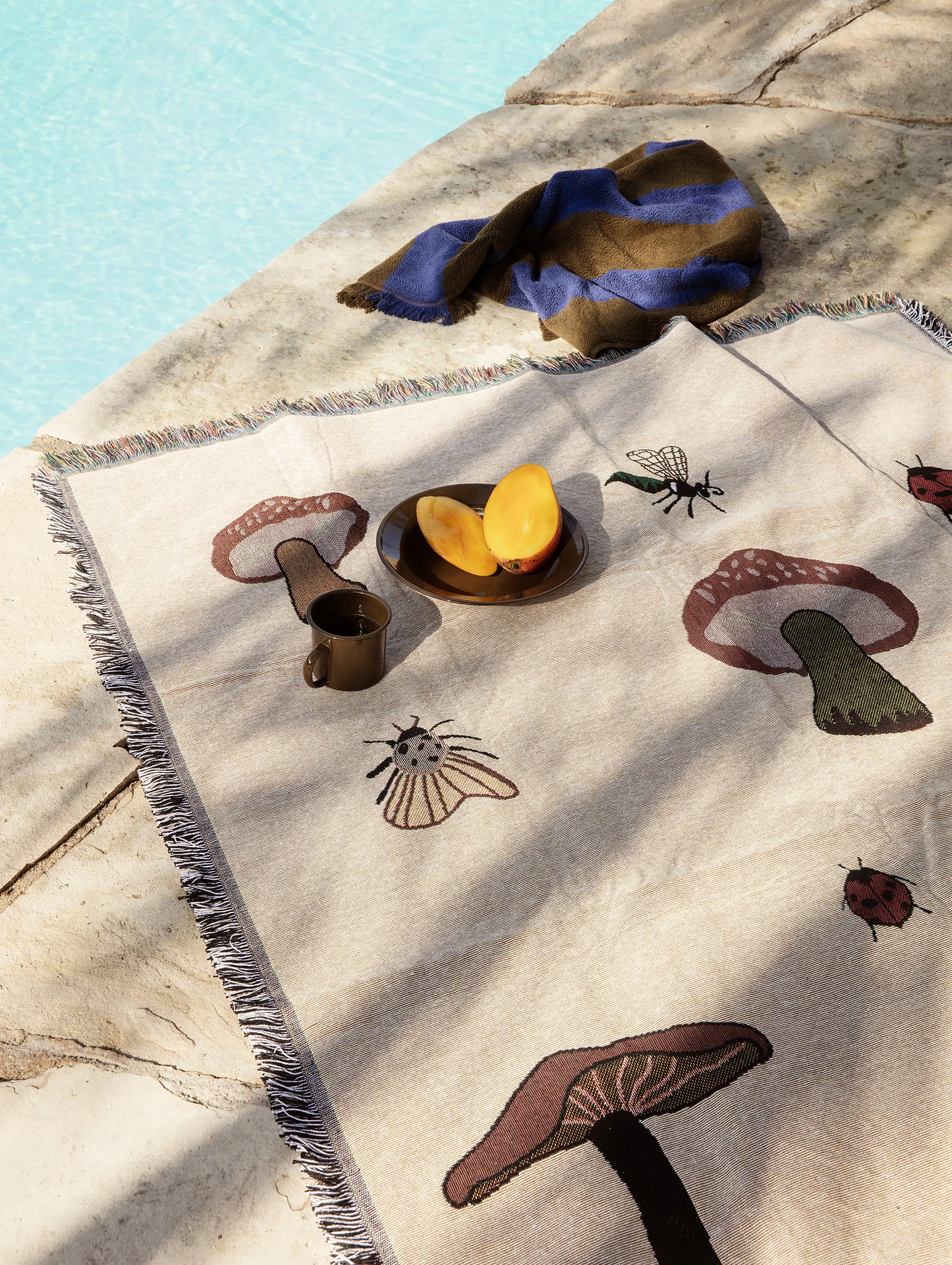 Forest Tapestry Blanket by Ferm Living