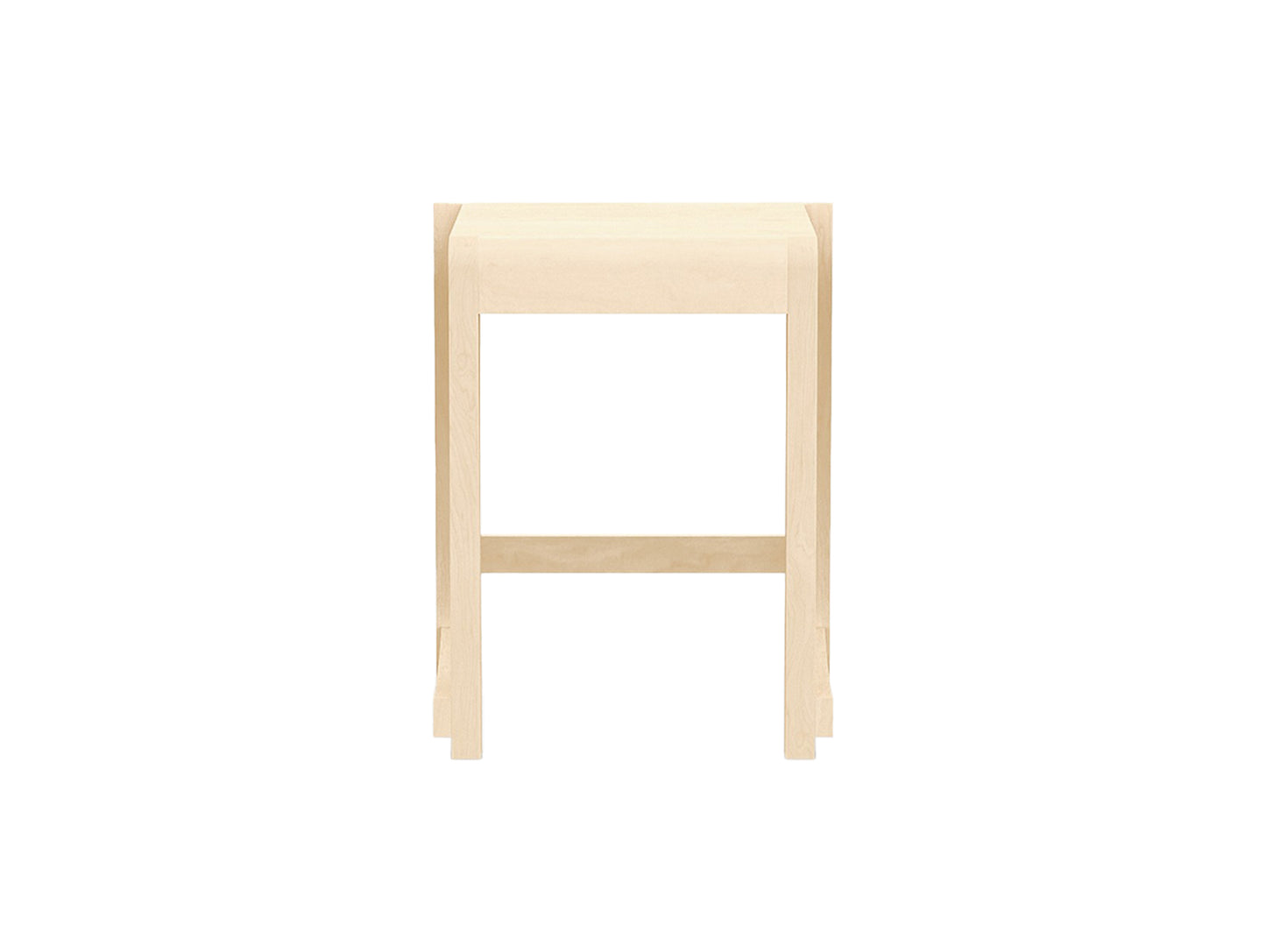 Low Stool 01 by Frama - Oiled Birch Wood
