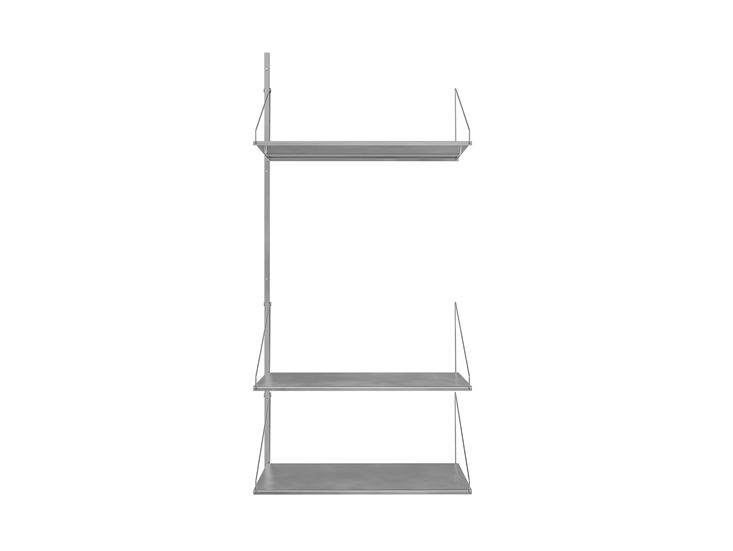 Shelf Library Stainless Steel Add-ons by Frama - H1852 / Hanger Section