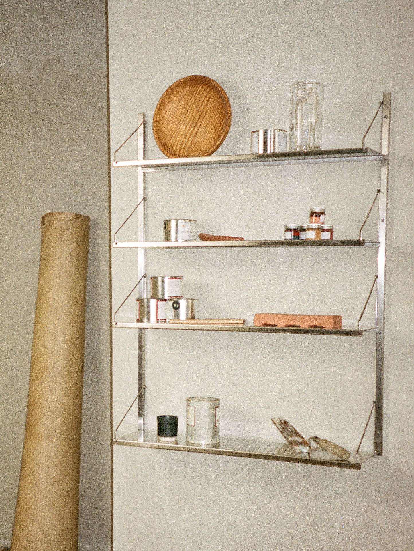 Shelf Library Stainless Steel by Frama