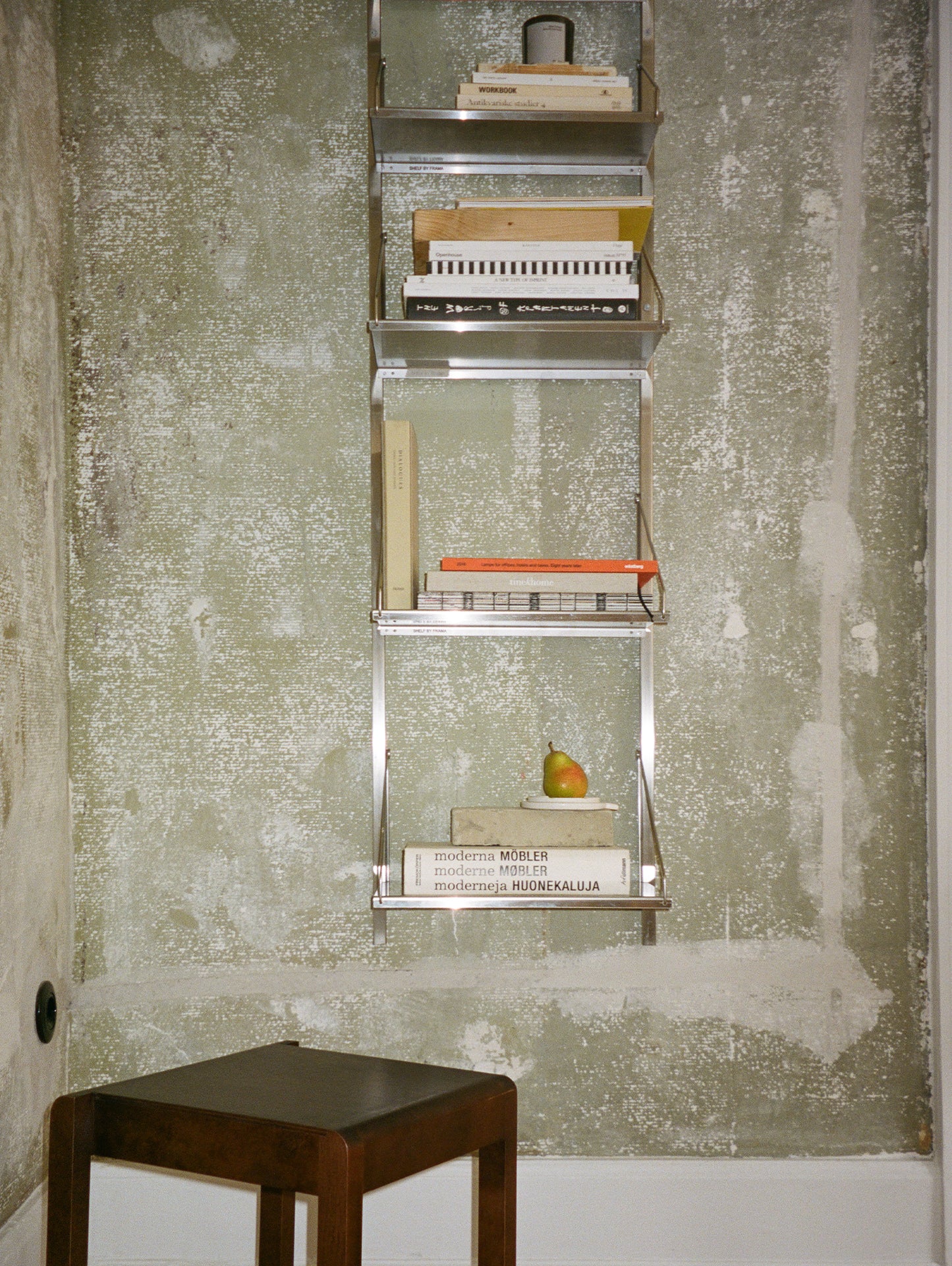 Shelf Library Stainless Steel by Frama