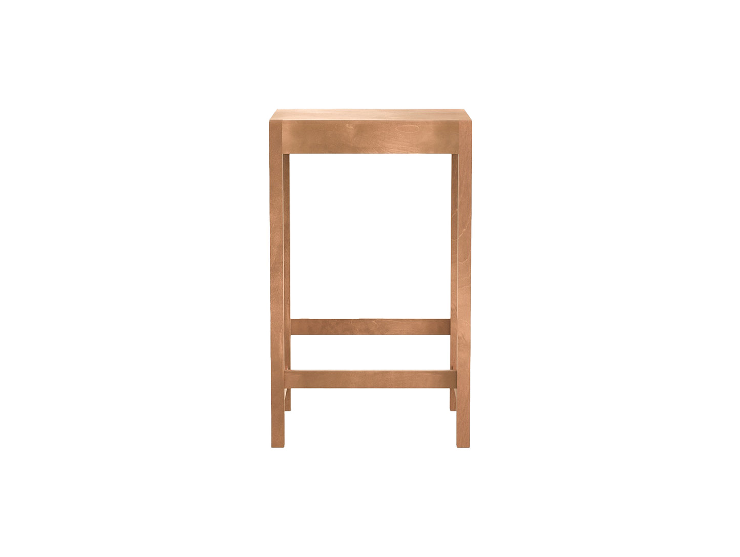 Bar Stool 01 - 65 cm Height - Warm Brown Oiled Birch Wood
