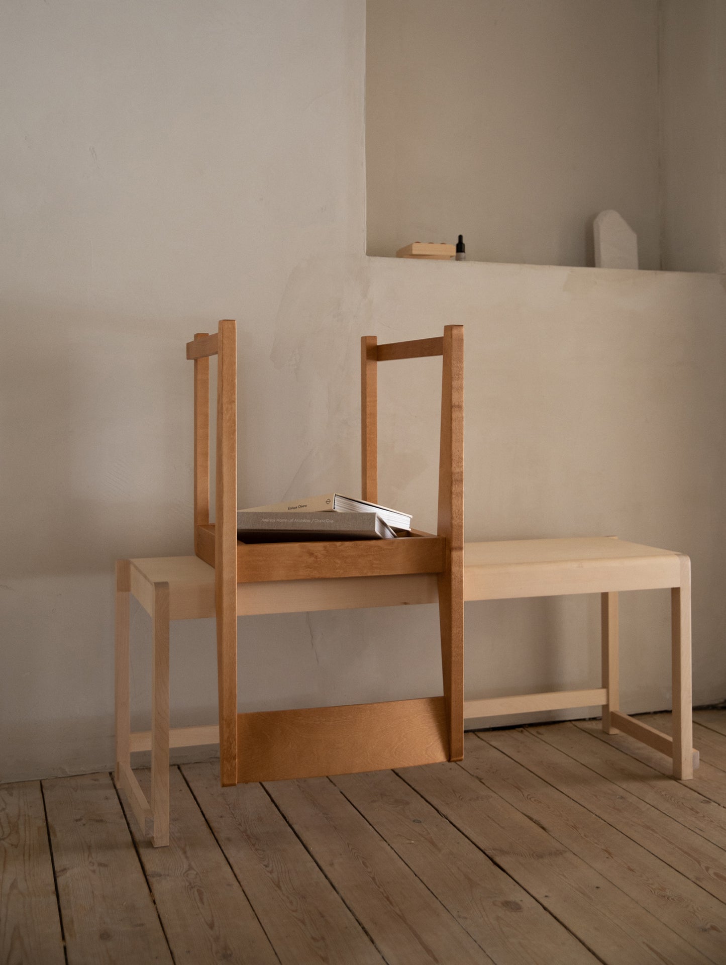 Chair 01 by Frama - Warm Brown Oiled Solid Birch