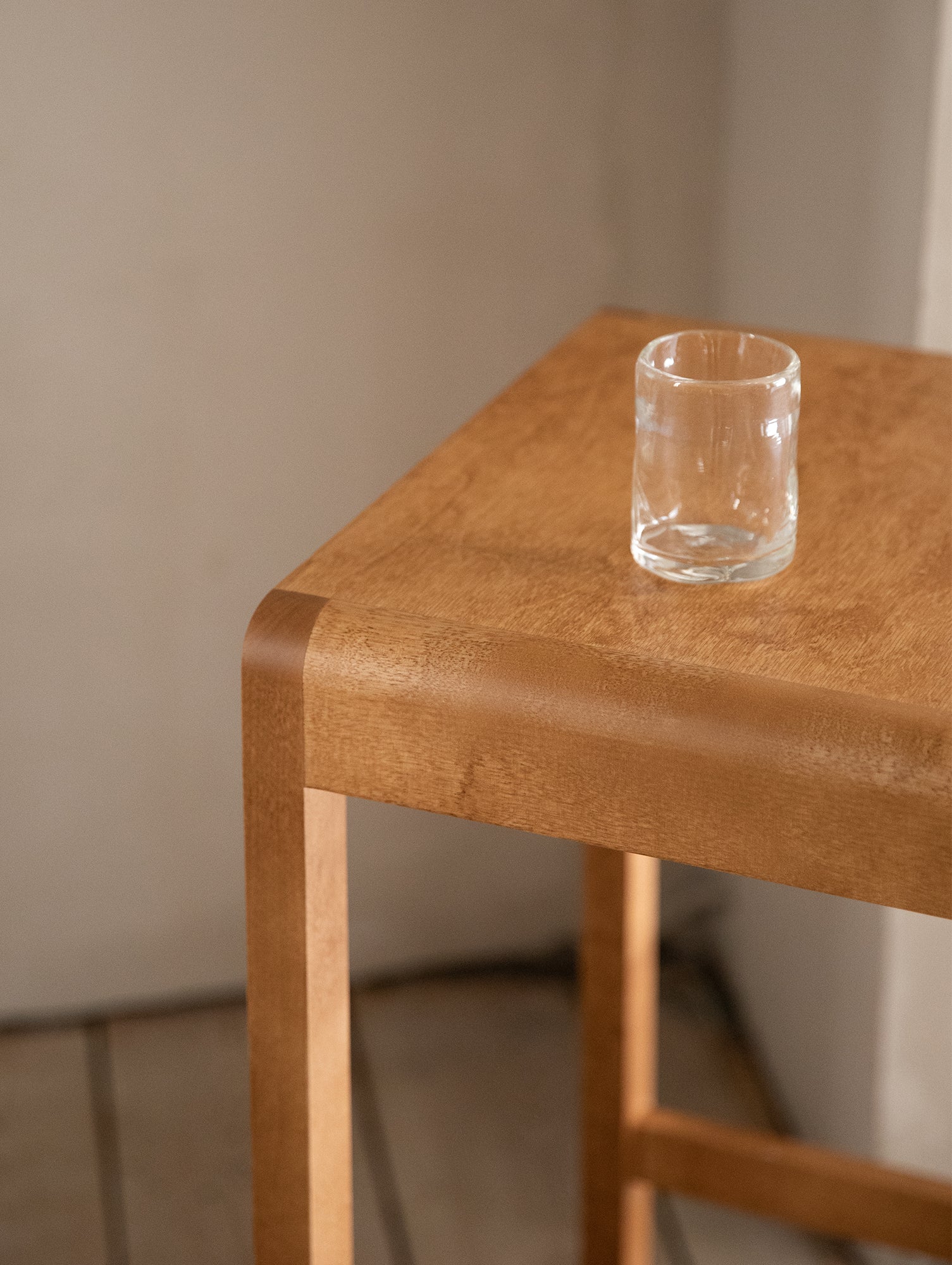Low Stool 01 by Frama - Warm Brown Oiled Birch Wood