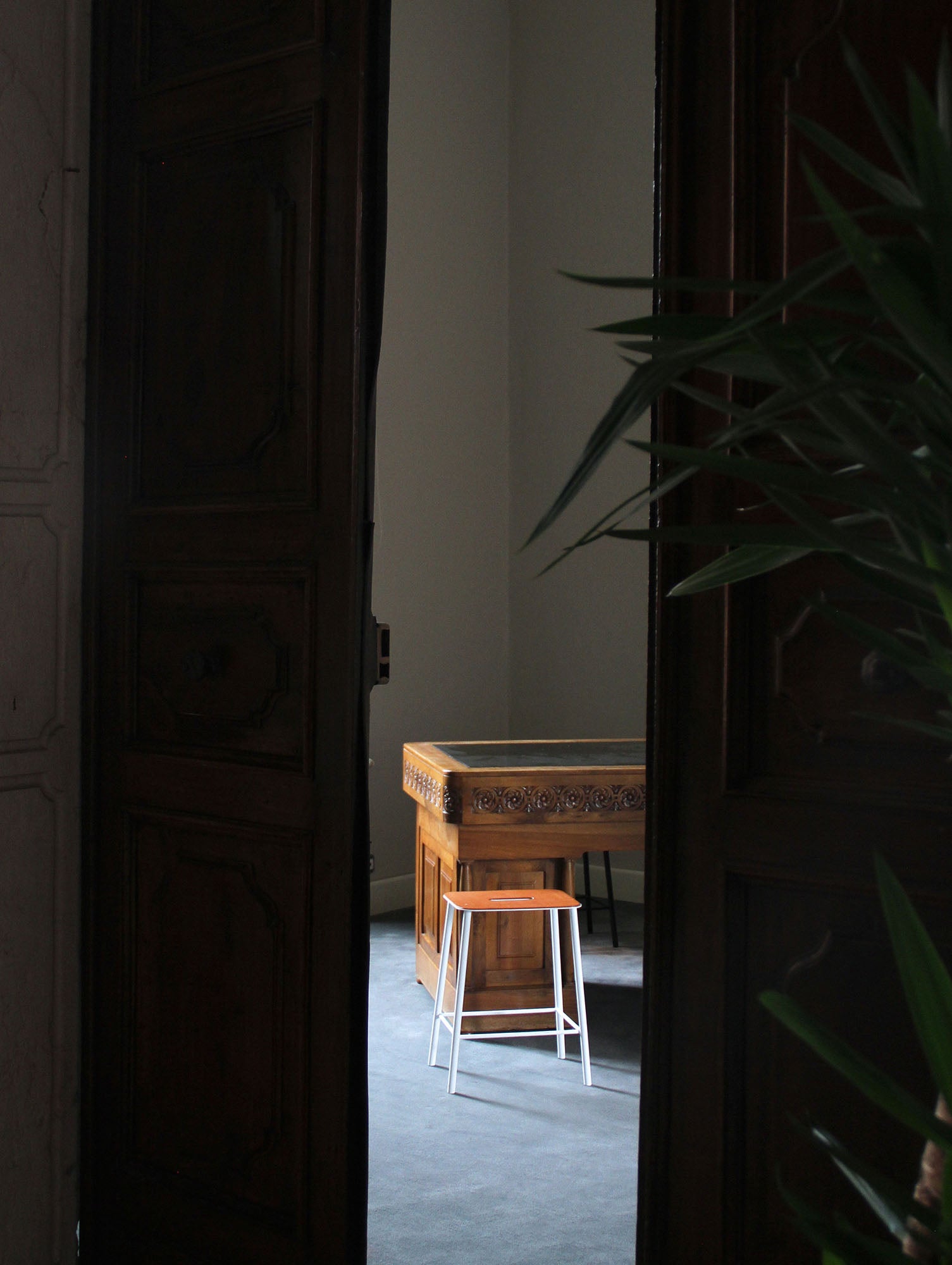 Adam Stool Oak by Frama