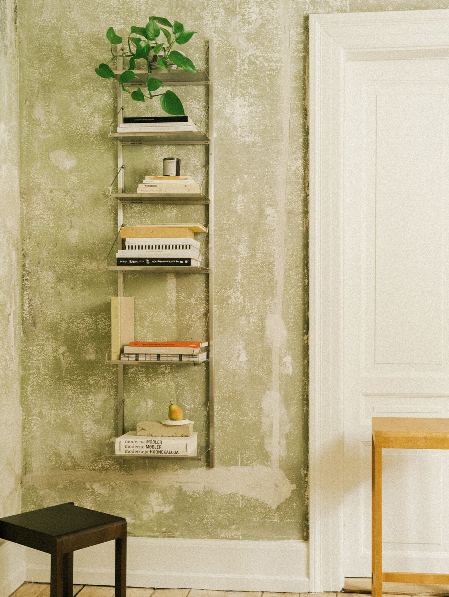 Shelf Library Stainless Steel by Frama