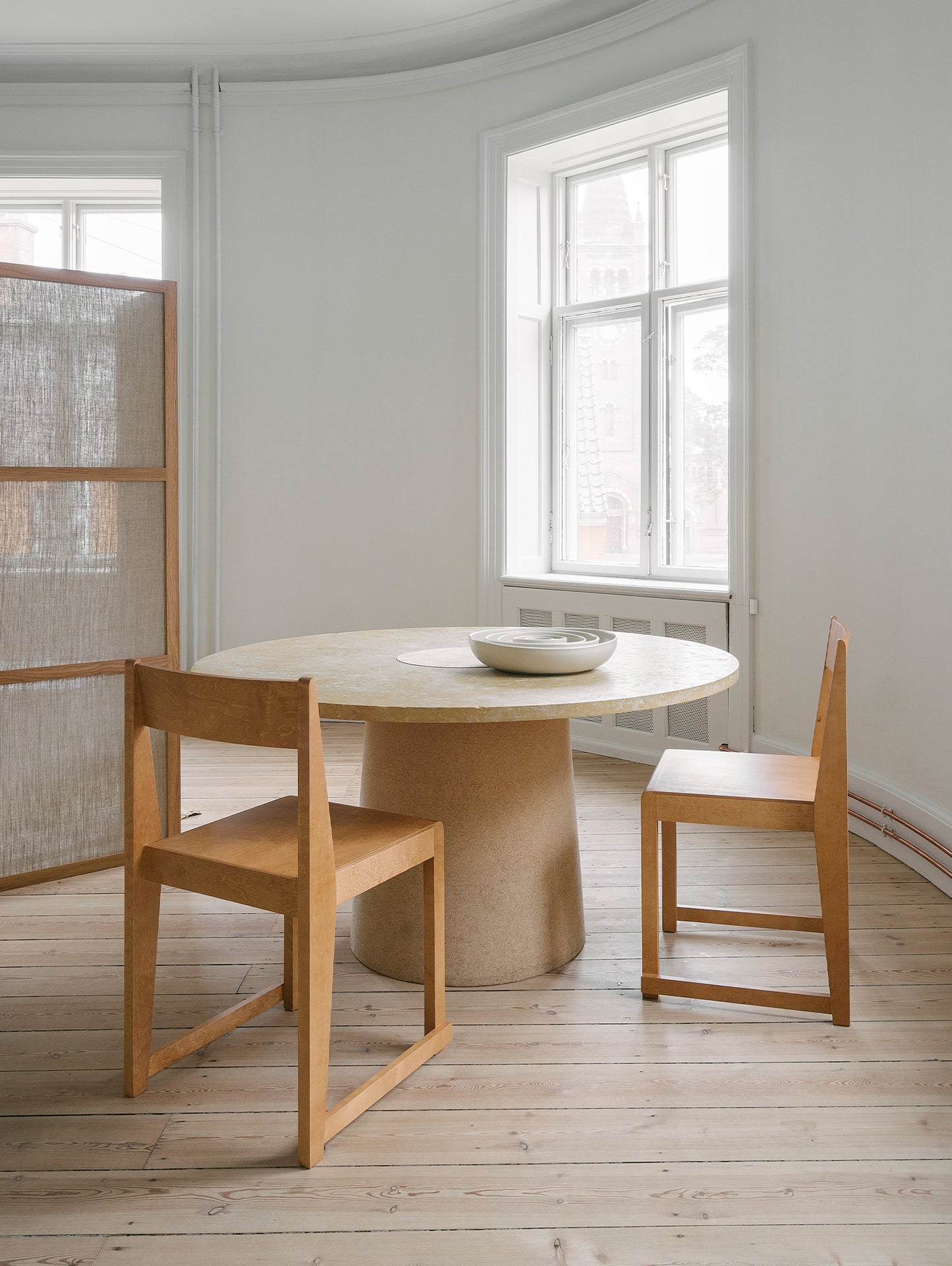 Chair 01 by Frama - Warm Brown Oiled Solid Birch