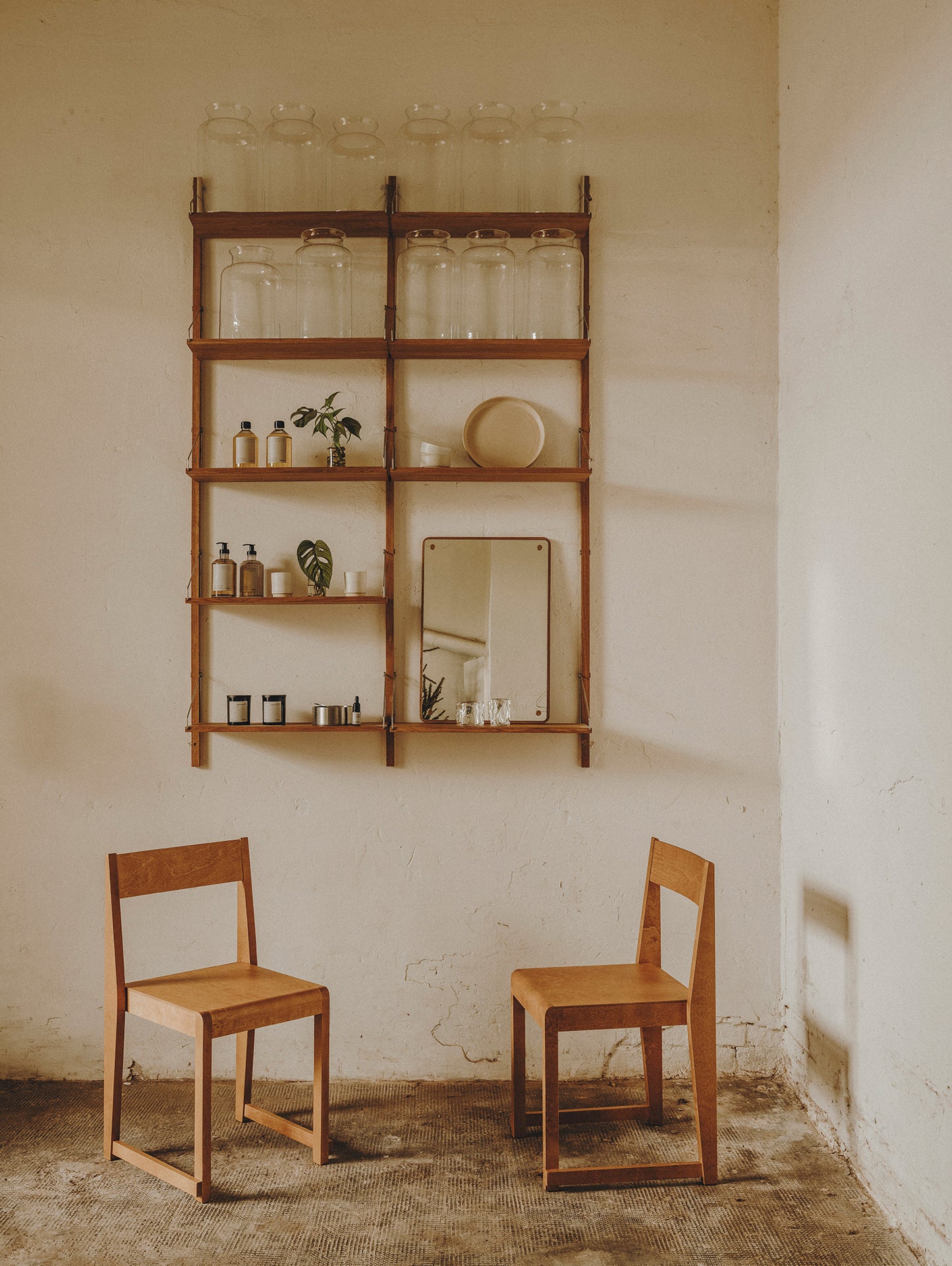 Chair 01 by Frama - Warm Brown Oiled Solid Birch
