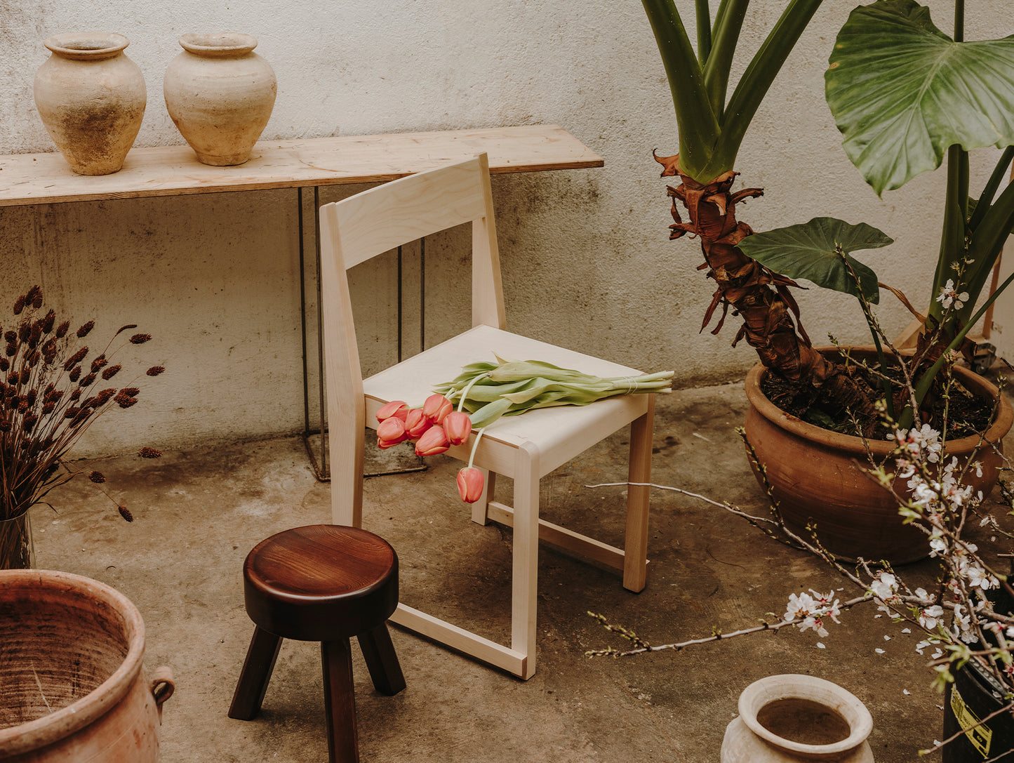 Chair 01 by Frama - Oiled Solid Birch