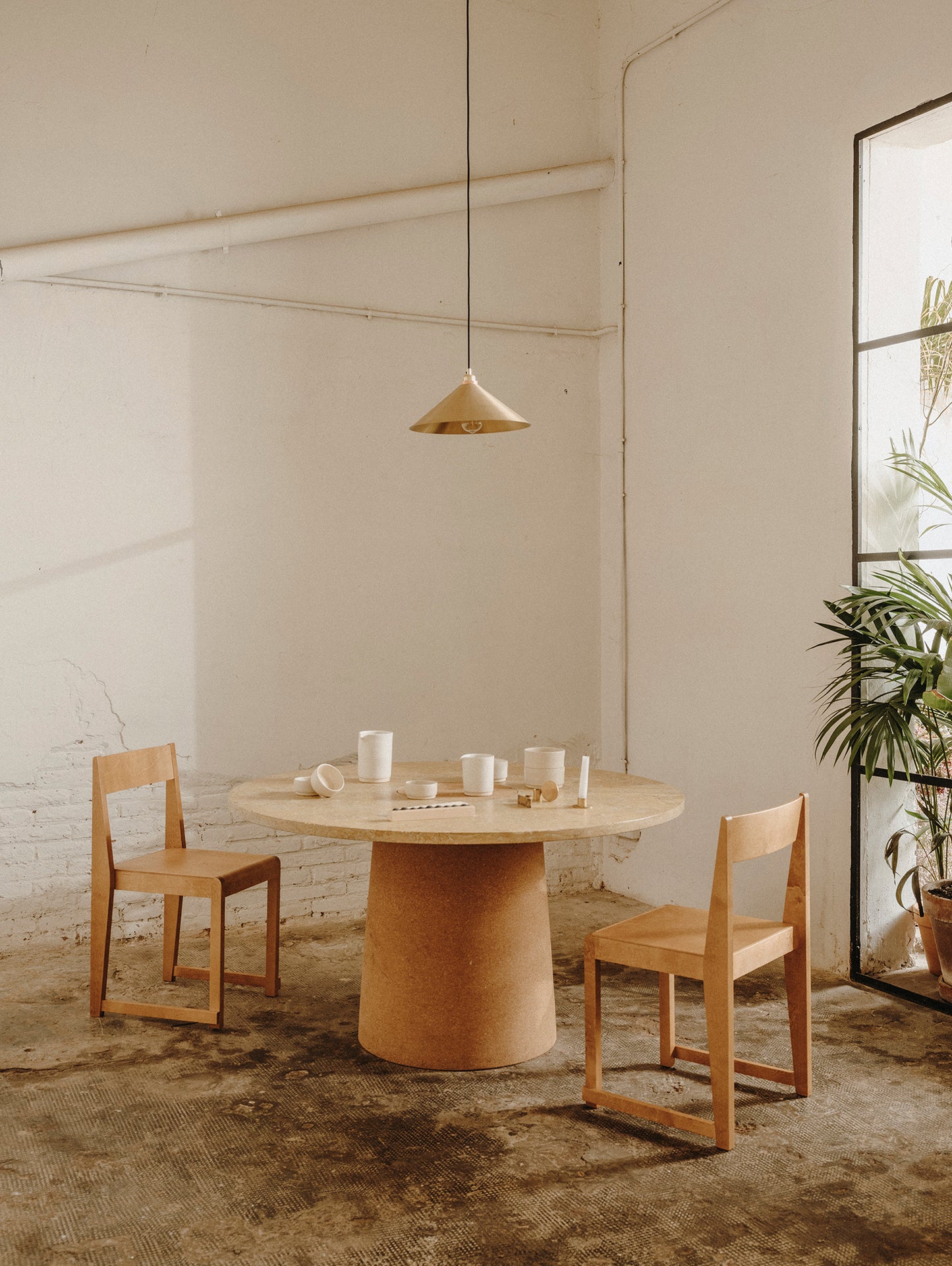 Chair 01 by Frama - Warm Brown Oiled Solid Birch