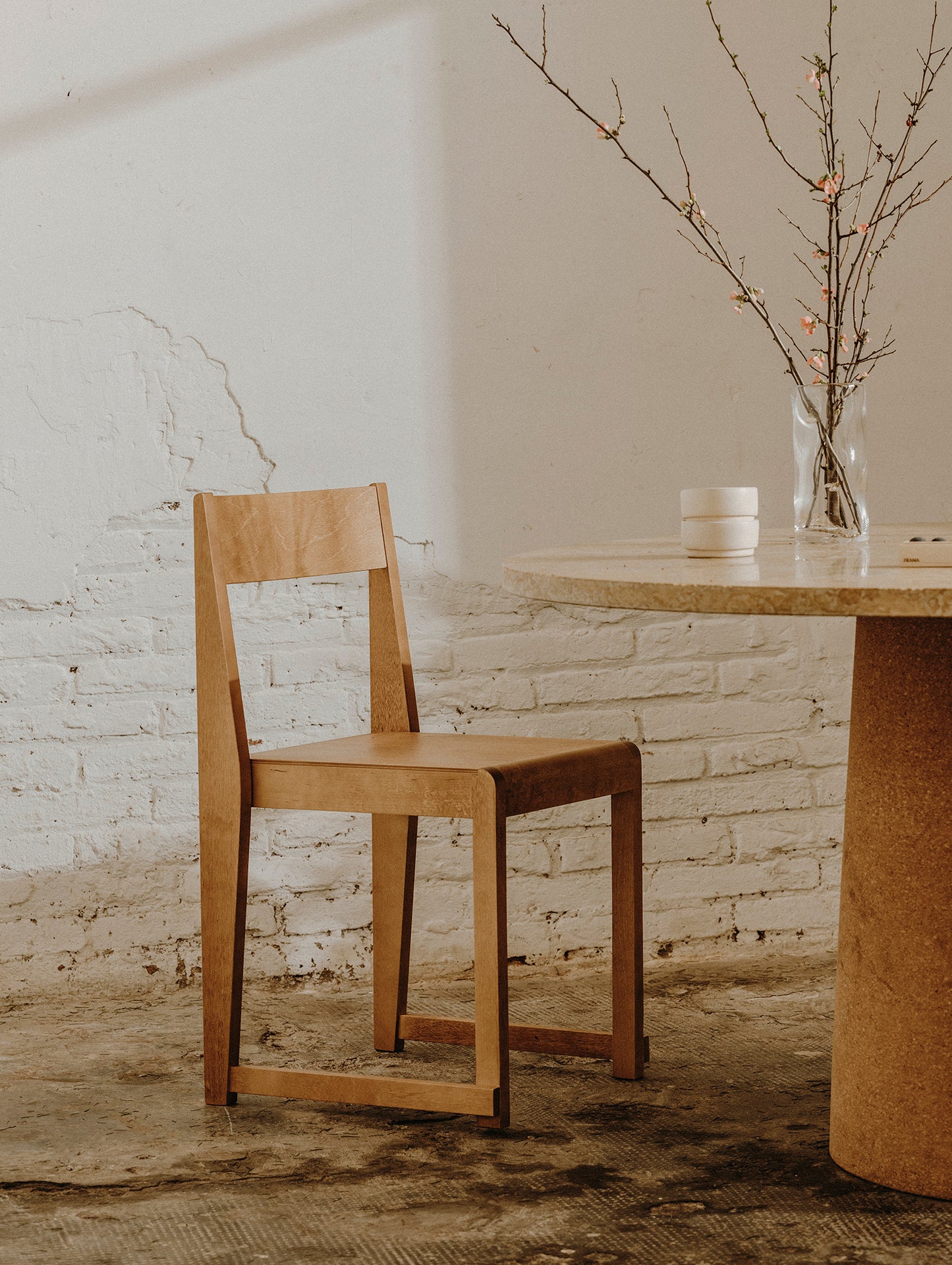 Chair 01 by Frama - Warm Brown Oiled Solid Birch