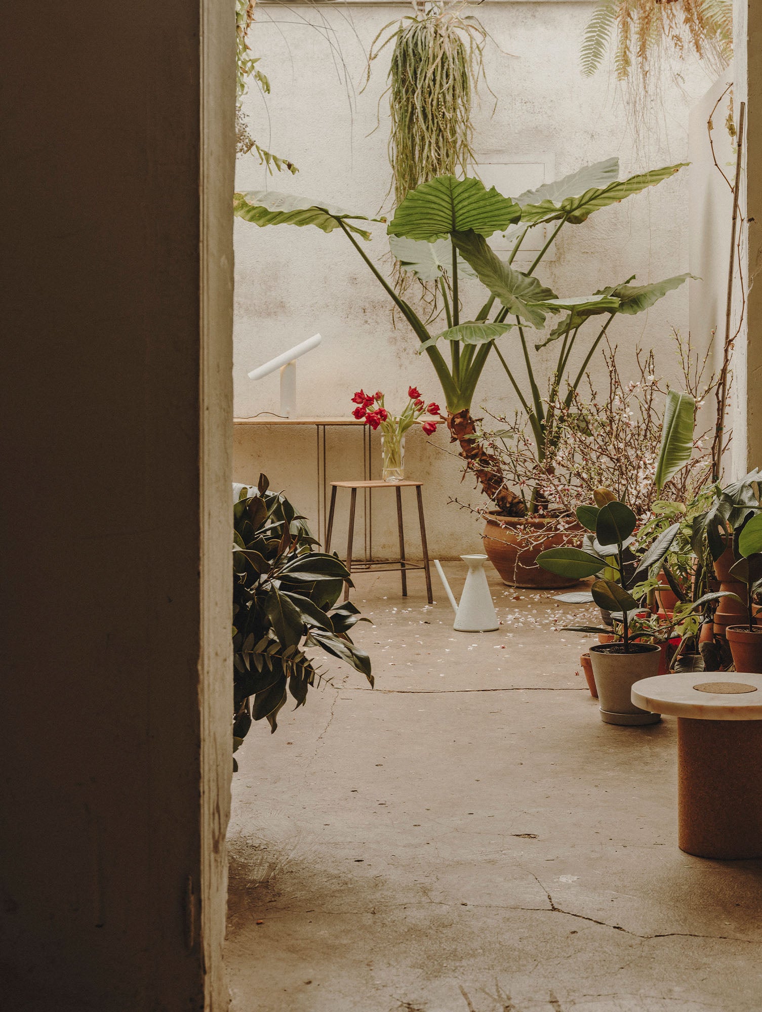 Adam Stool Leather by Frama