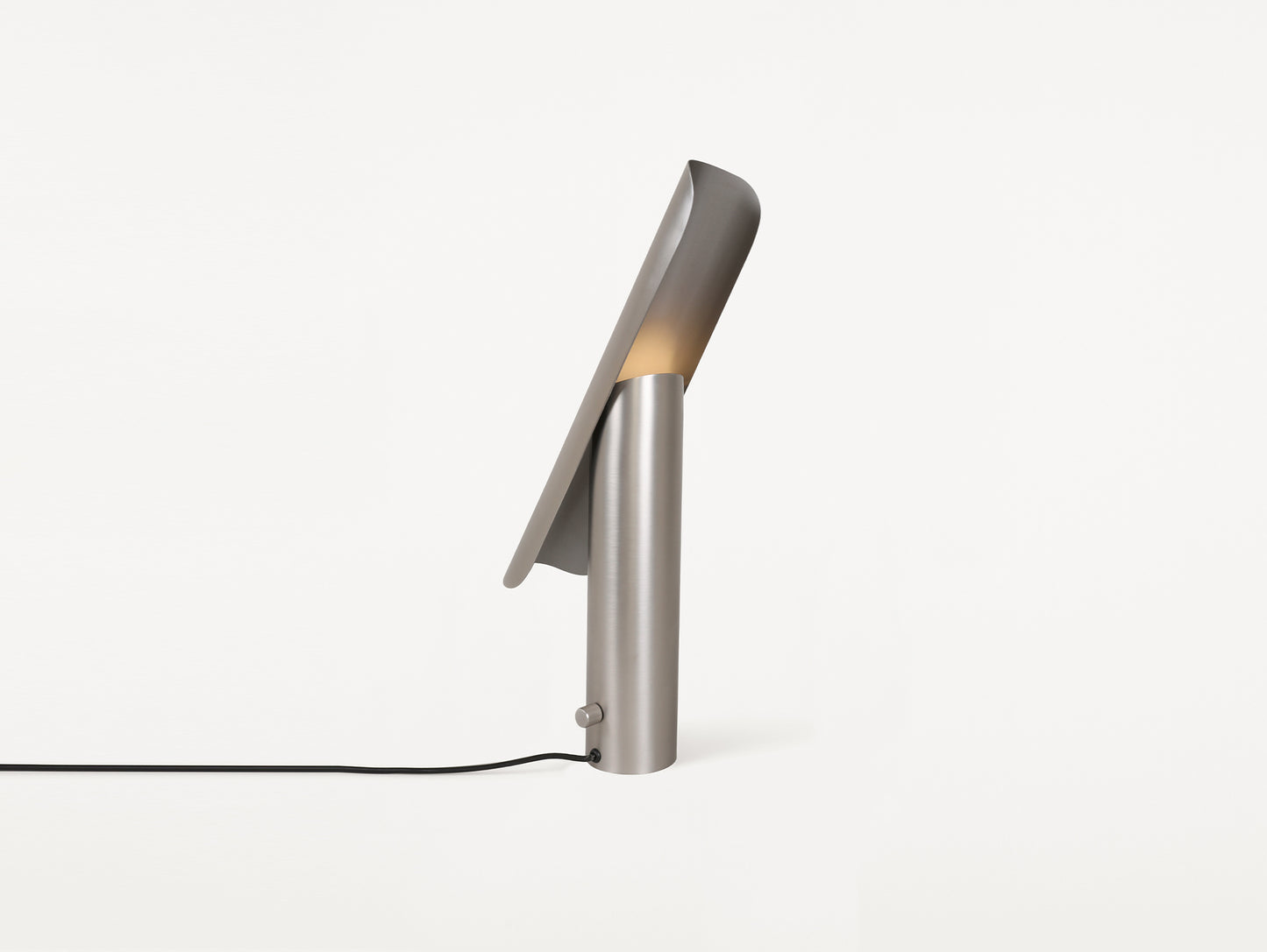 T Lamp by Frama - Brushed Steel