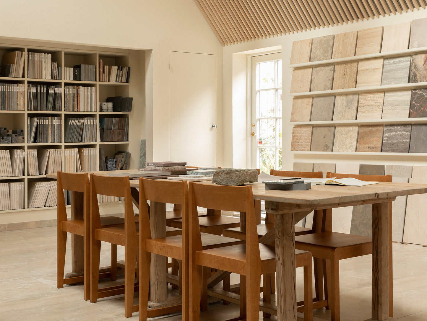 Chair 01 by Frama - Warm Brown Oiled Solid Birch