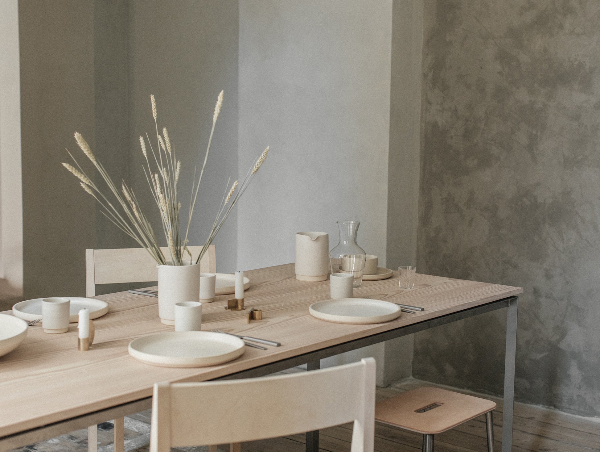 Adam Stool Leather by Frama