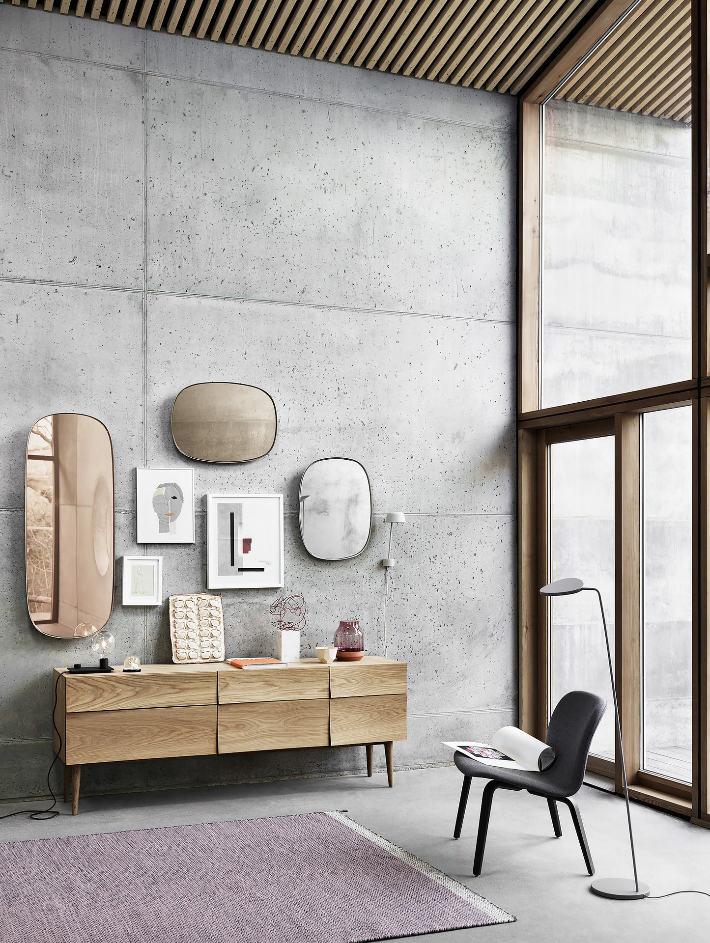 Framed Mirror by Muuto