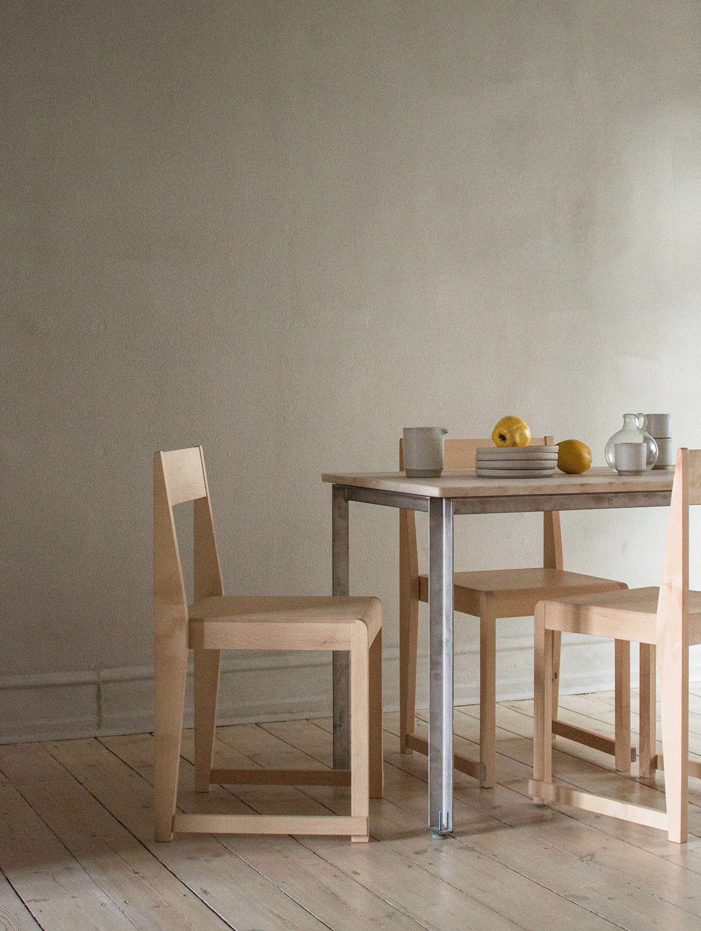 Chair 01 by Frama - Oiled Solid Birch