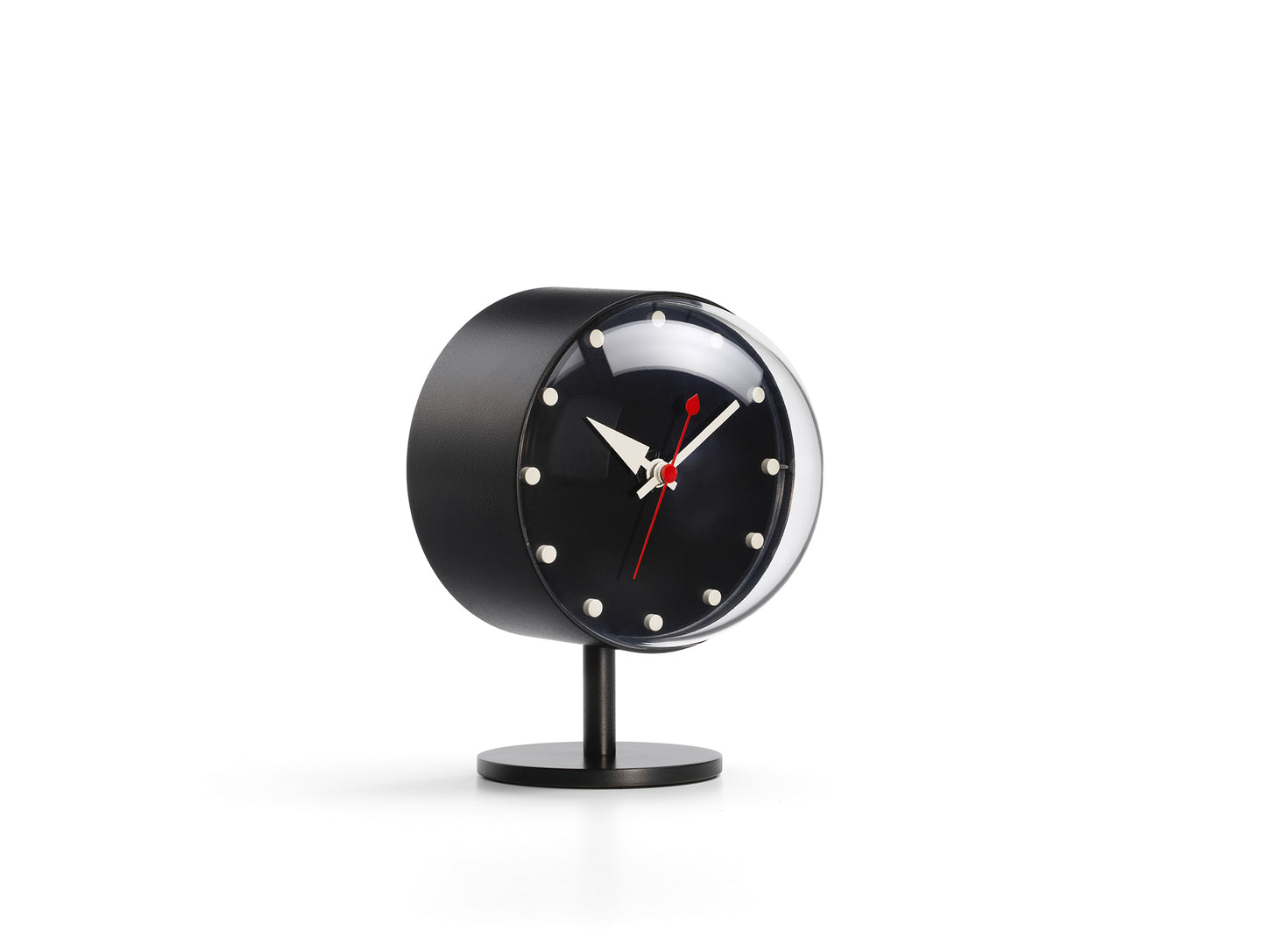 George Nelson Night Clock in black by Vitra