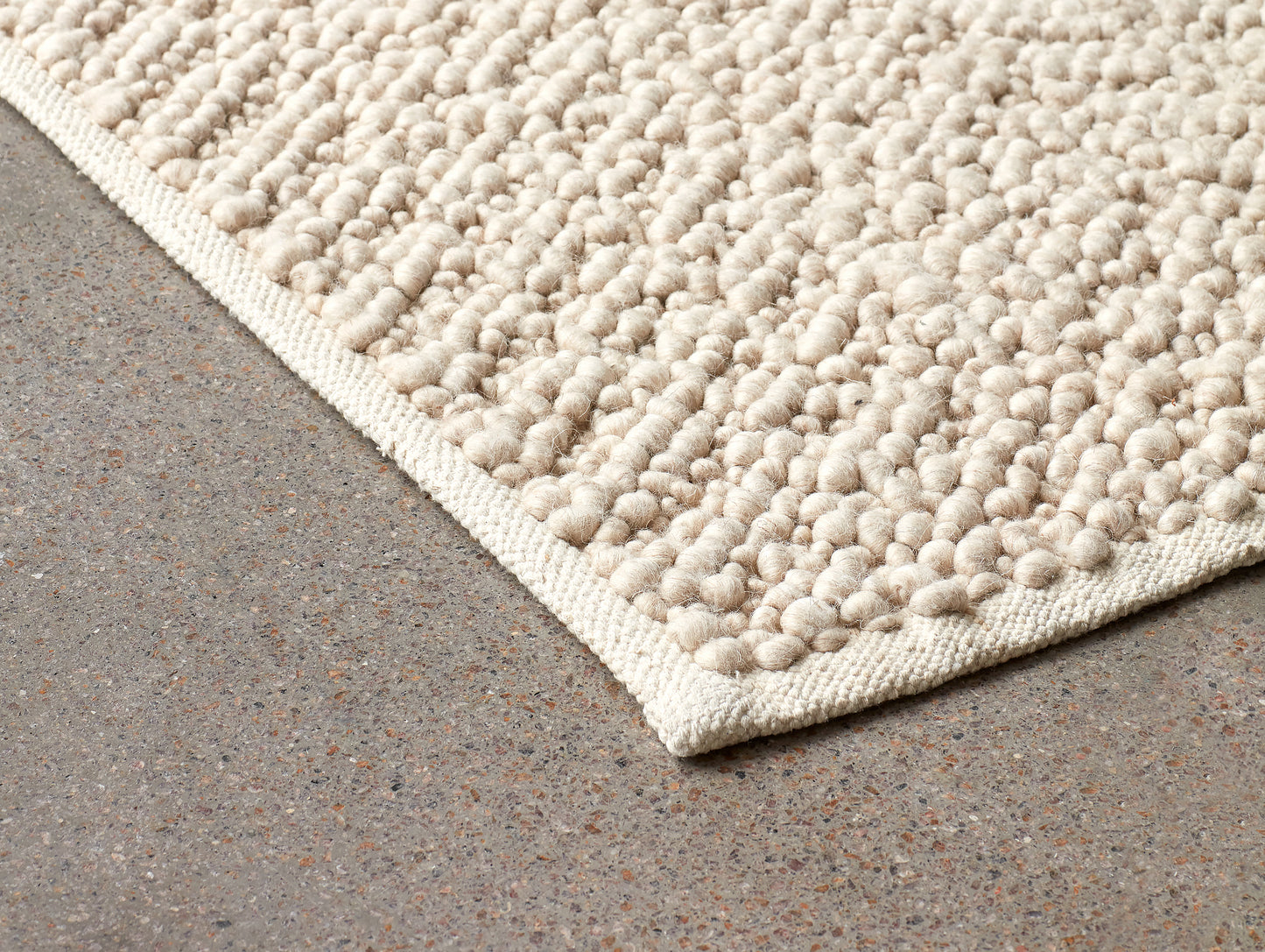 Ivory Gravel Rug by Menu