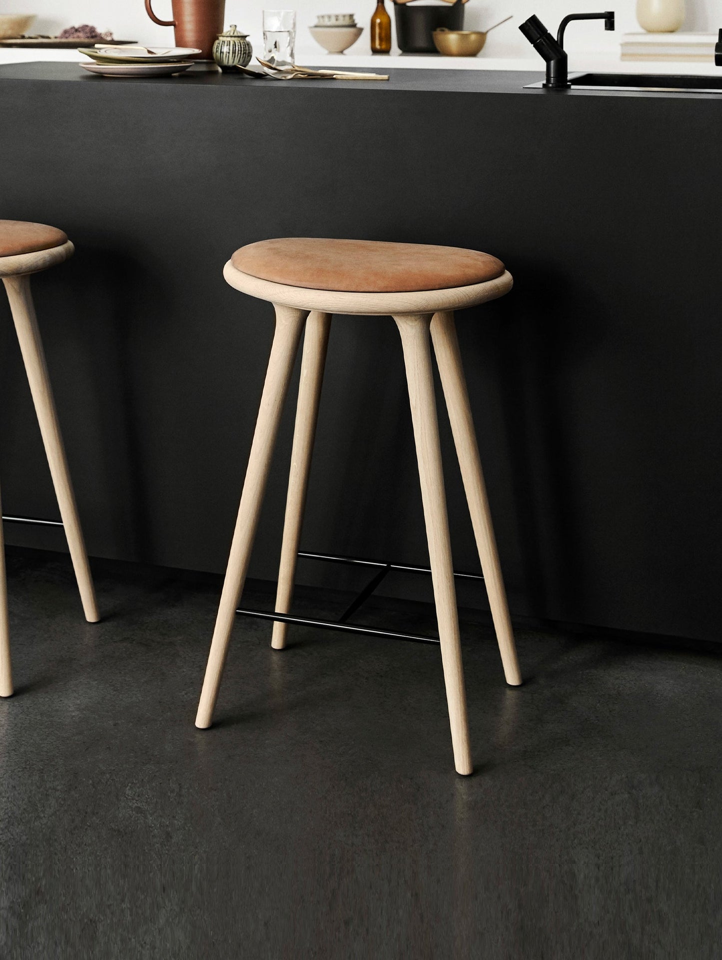 Stool by Mater - Soaped Oak