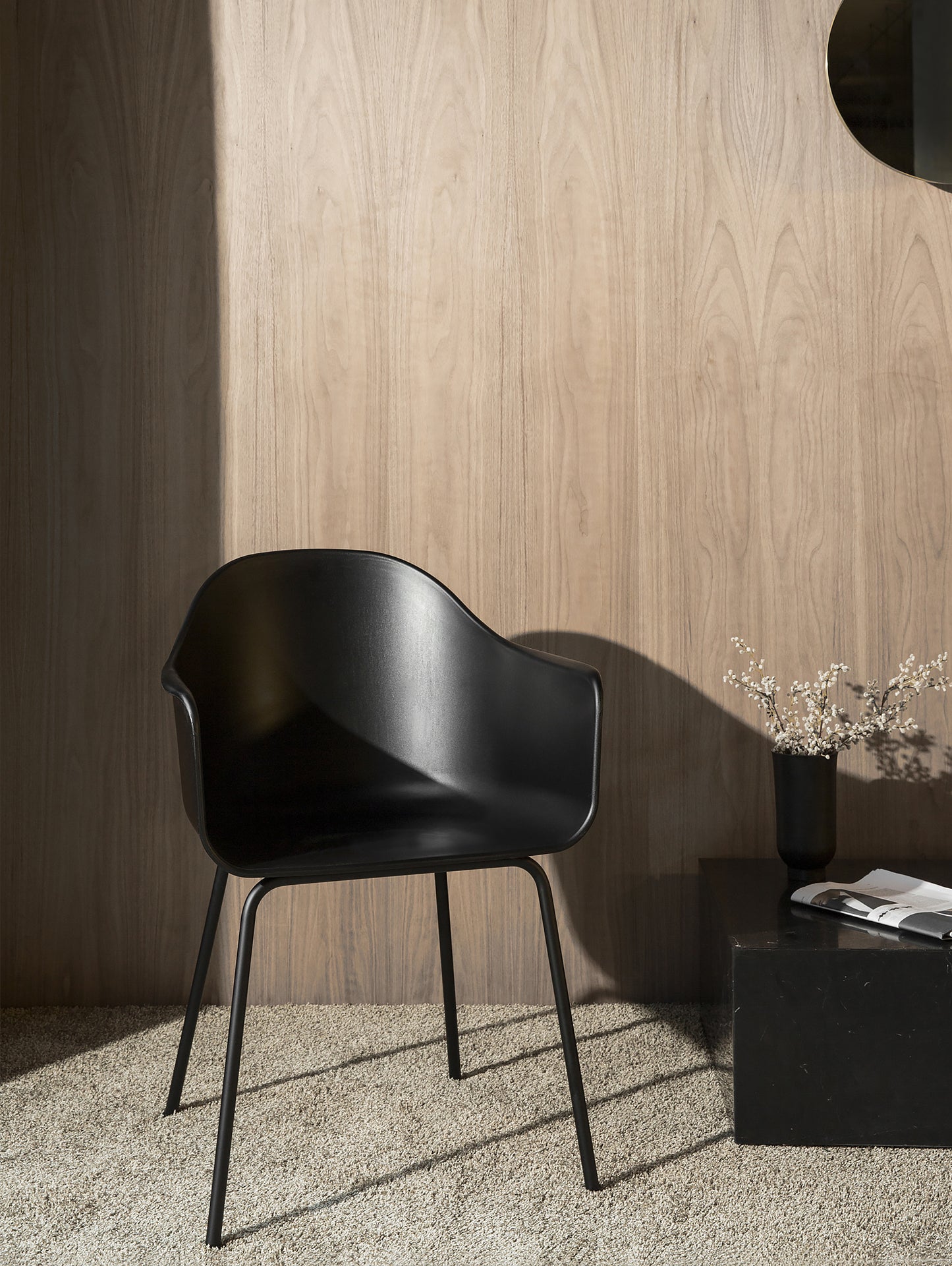 Harbour Chair by Menu - Black Shell