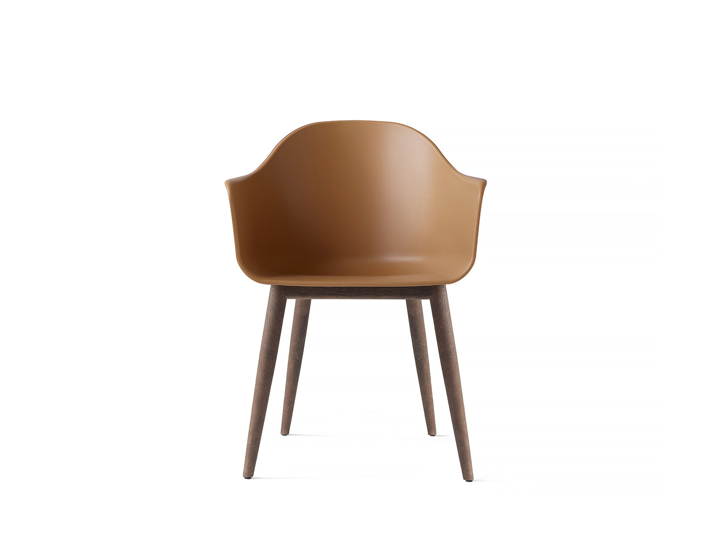 Harbour Chair, Dark Stained Oak Base, Khaki Shell