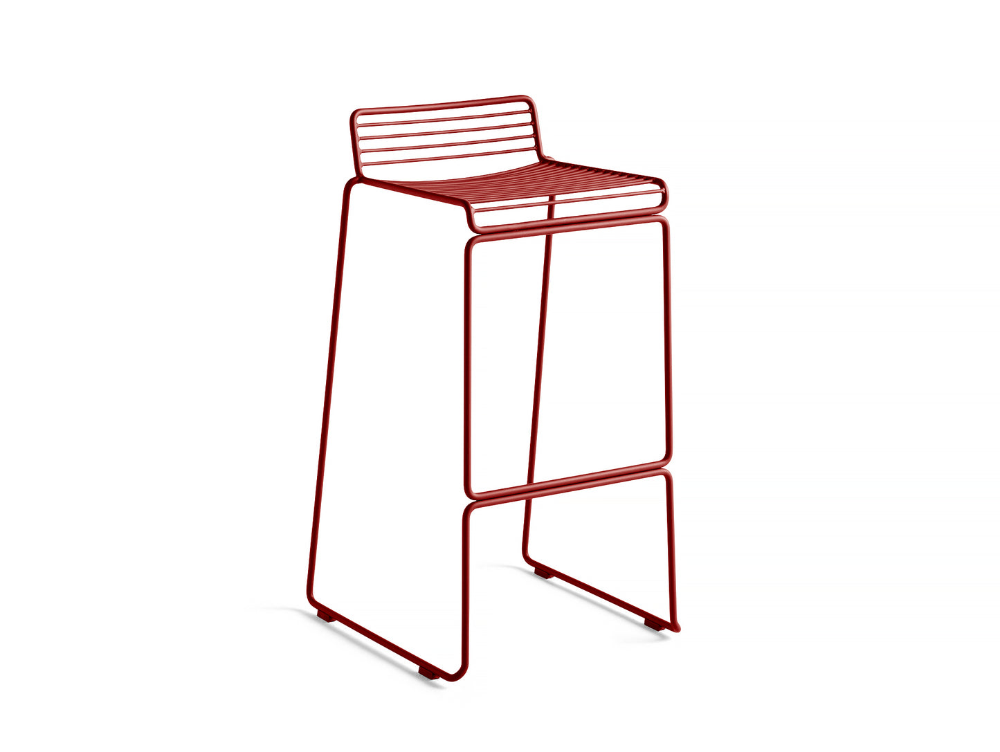 Hee Bar Stools - Rust, 75 cm