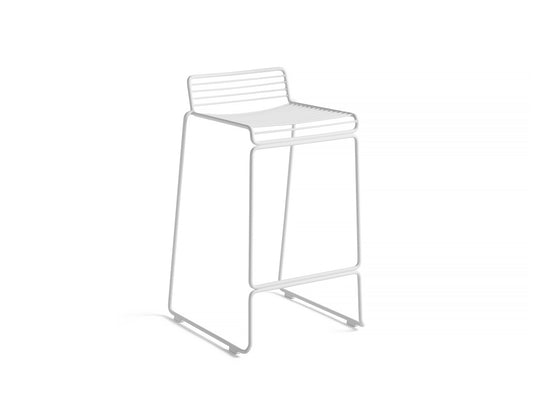 Hee Bar Stools - White, 65 cm
