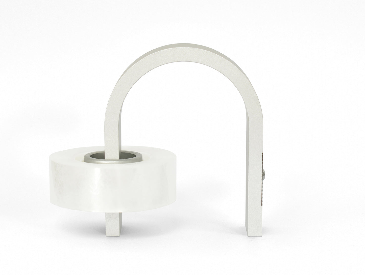 Hoop Tape Dispenser by Andhand - Silver Lustre