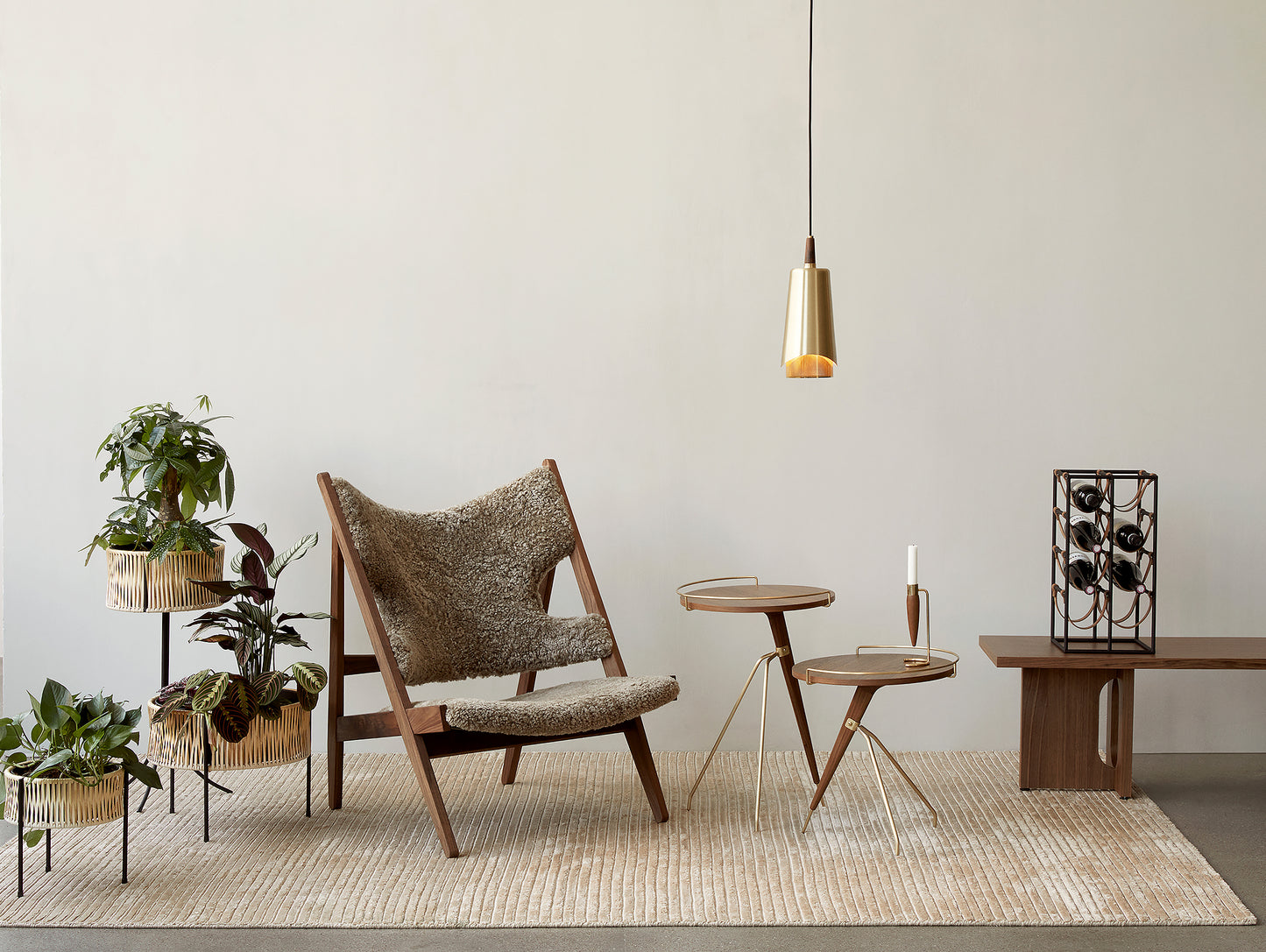 Houkime Rug / Beige / Menu