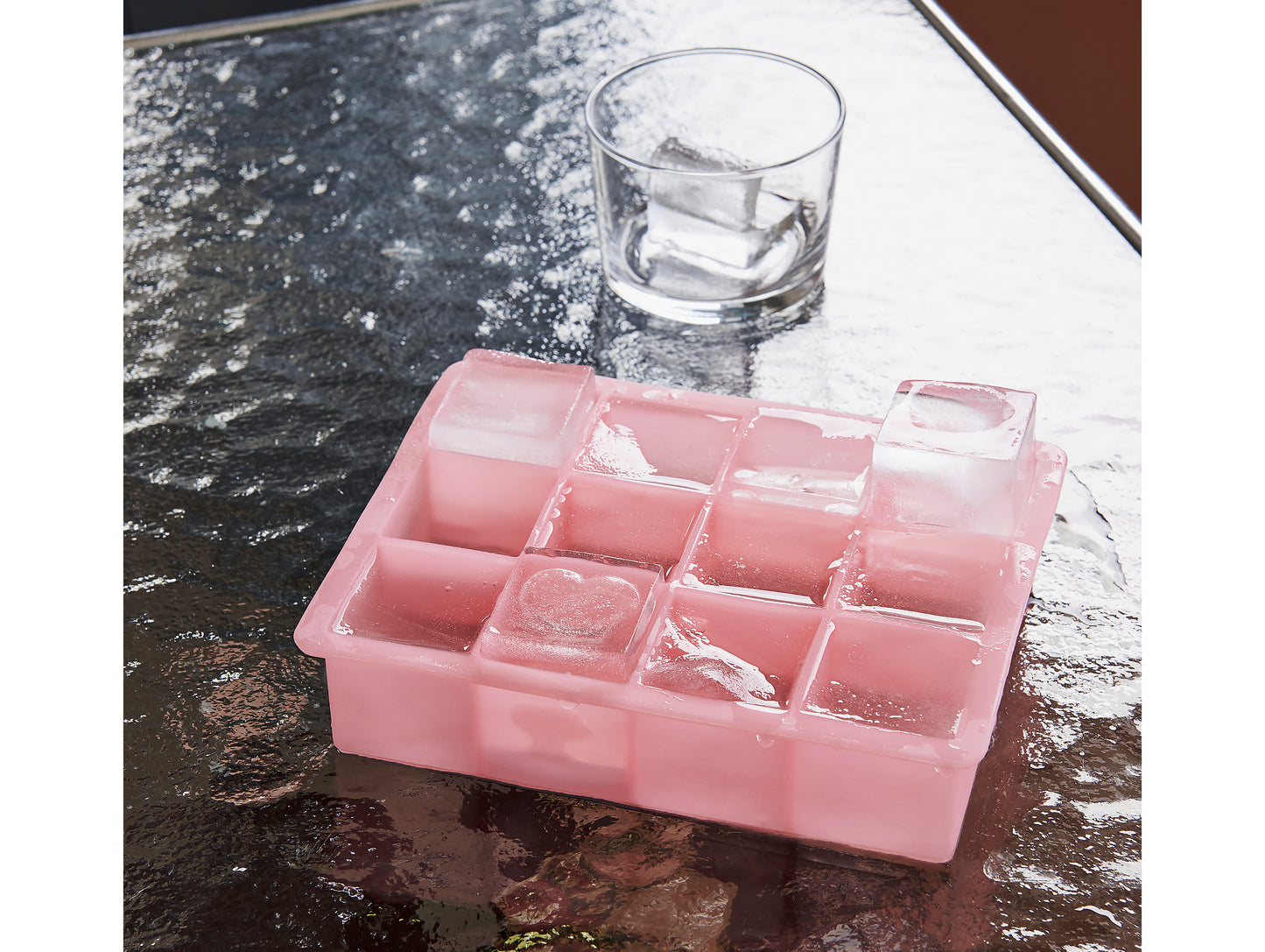 Pink Ice Cube Tray by HAY