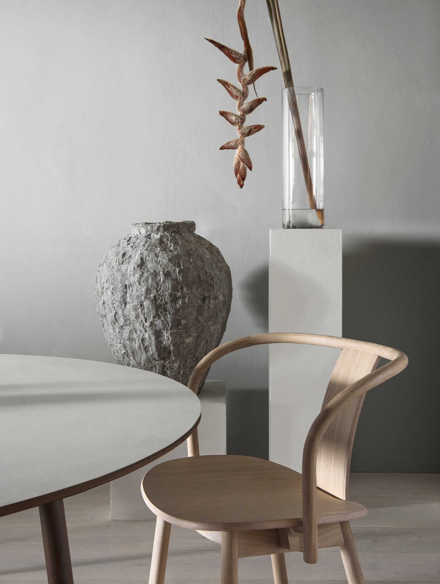 Icha Chair by Massproductions - Natural Beech