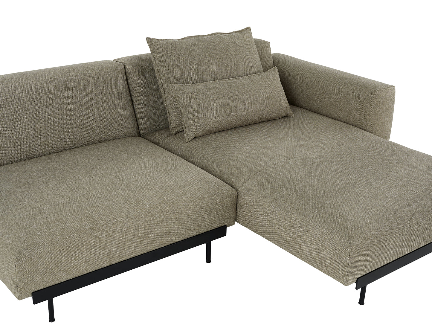In Situ 2-Seater Modular Sofa by Muuto - Configuration 7 / clay 15