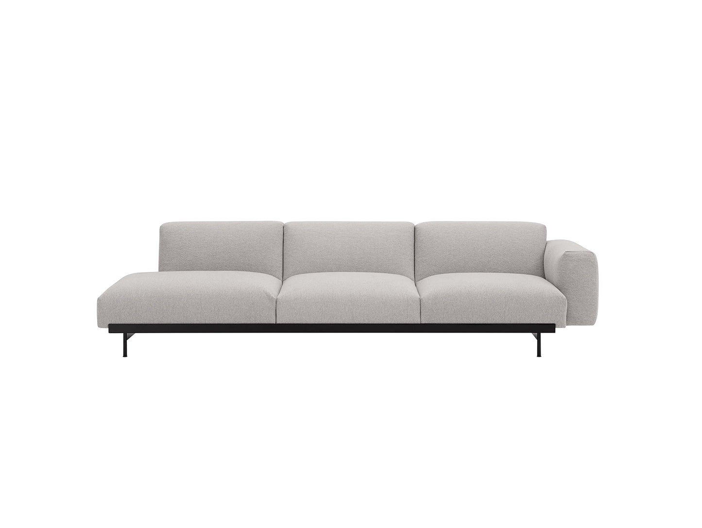 In Situ 3-Seater Modular Sofa by Muuto - Configuration 2 / Clay 12