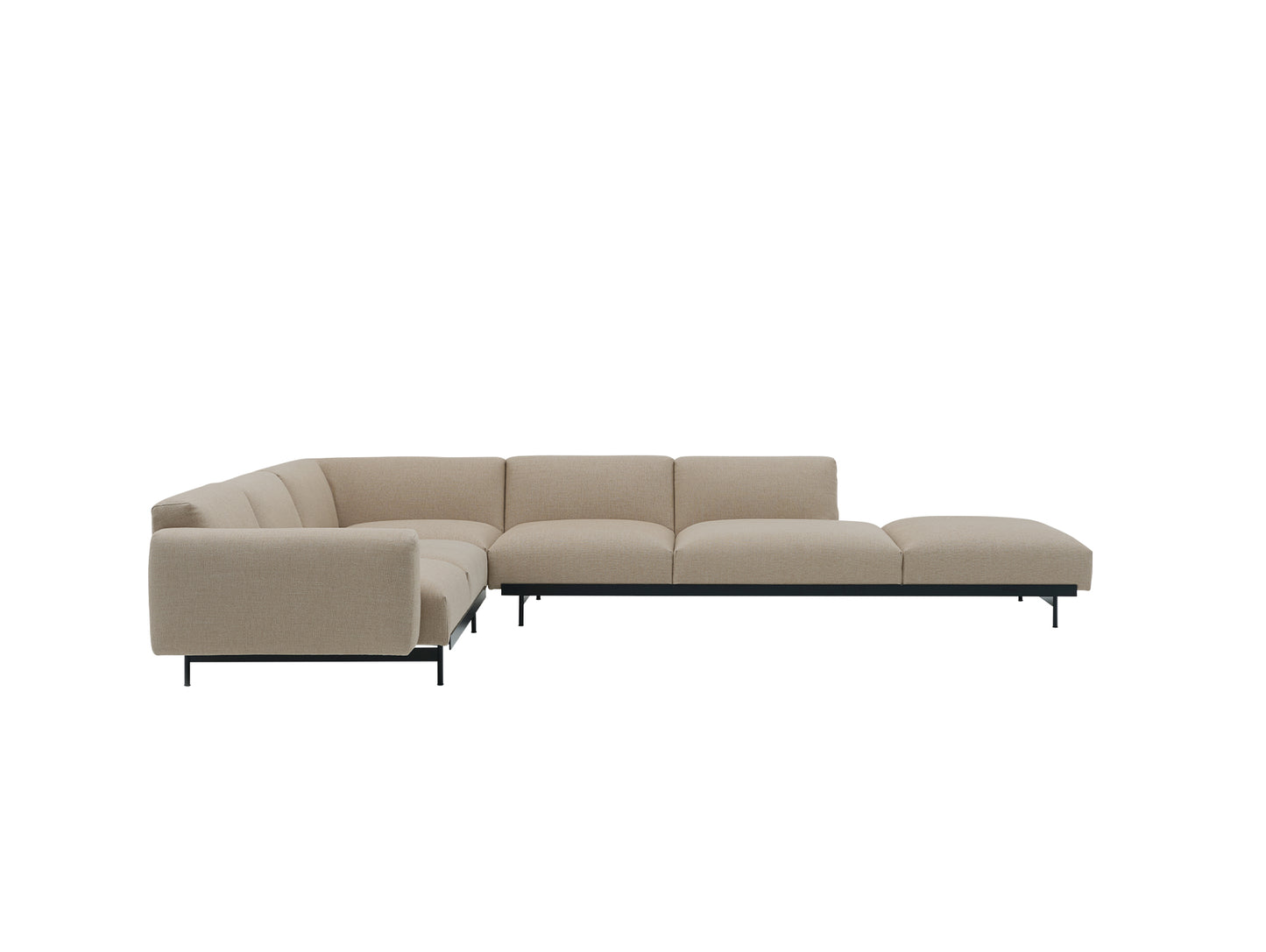 In Situ Corner Modular Sofa by Muuto - Configuration 7 / Ecriture 240