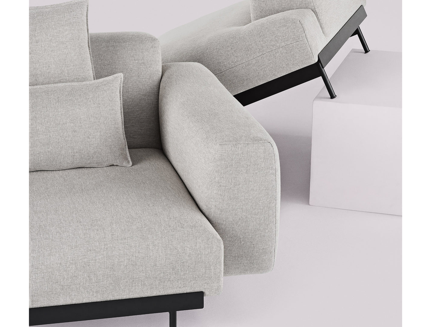 In Situ 2-Seater Sofa in Clay 12 by Muuto