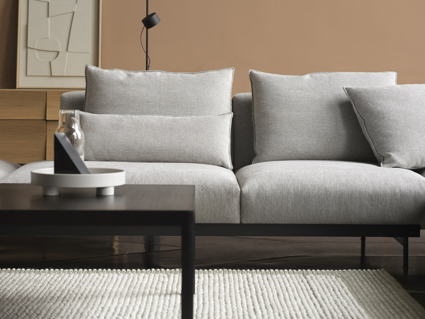 In Situ Modular Sofa Series Corner Configuration 9 in Clay 12 by Muuto