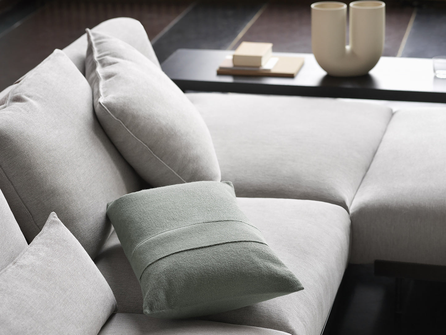 In Situ Modular Sofa Series Corner Configuration 9 in Clay 12 by Muuto