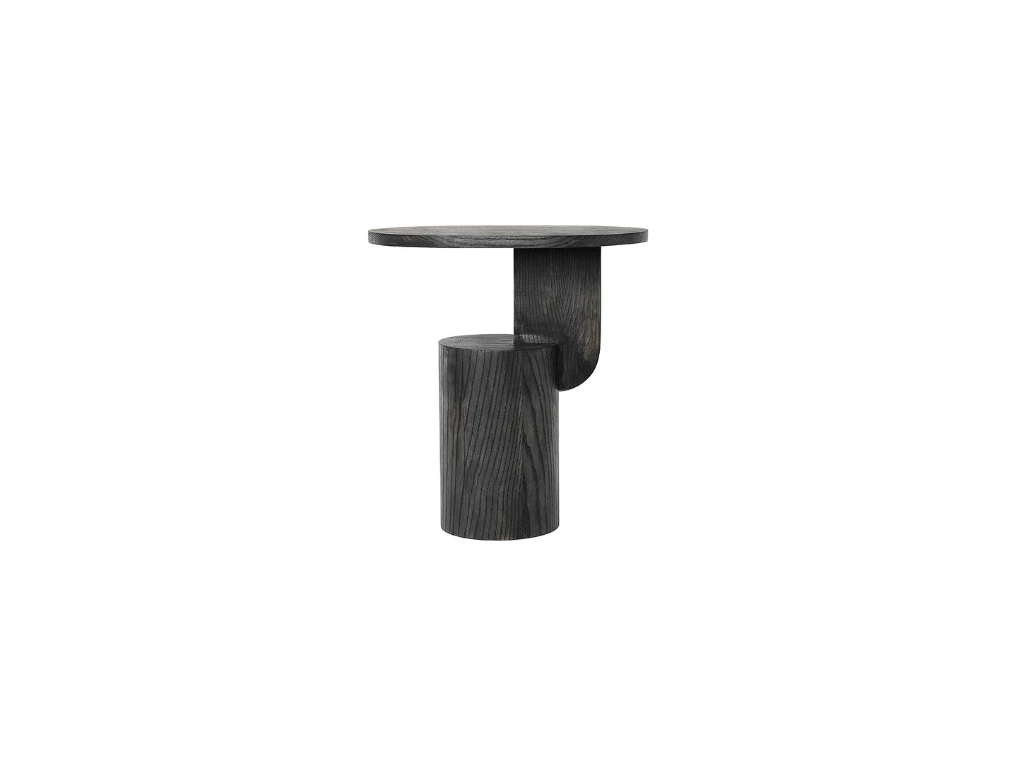Insert Side Table by Ferm Living - Black Stained Ash