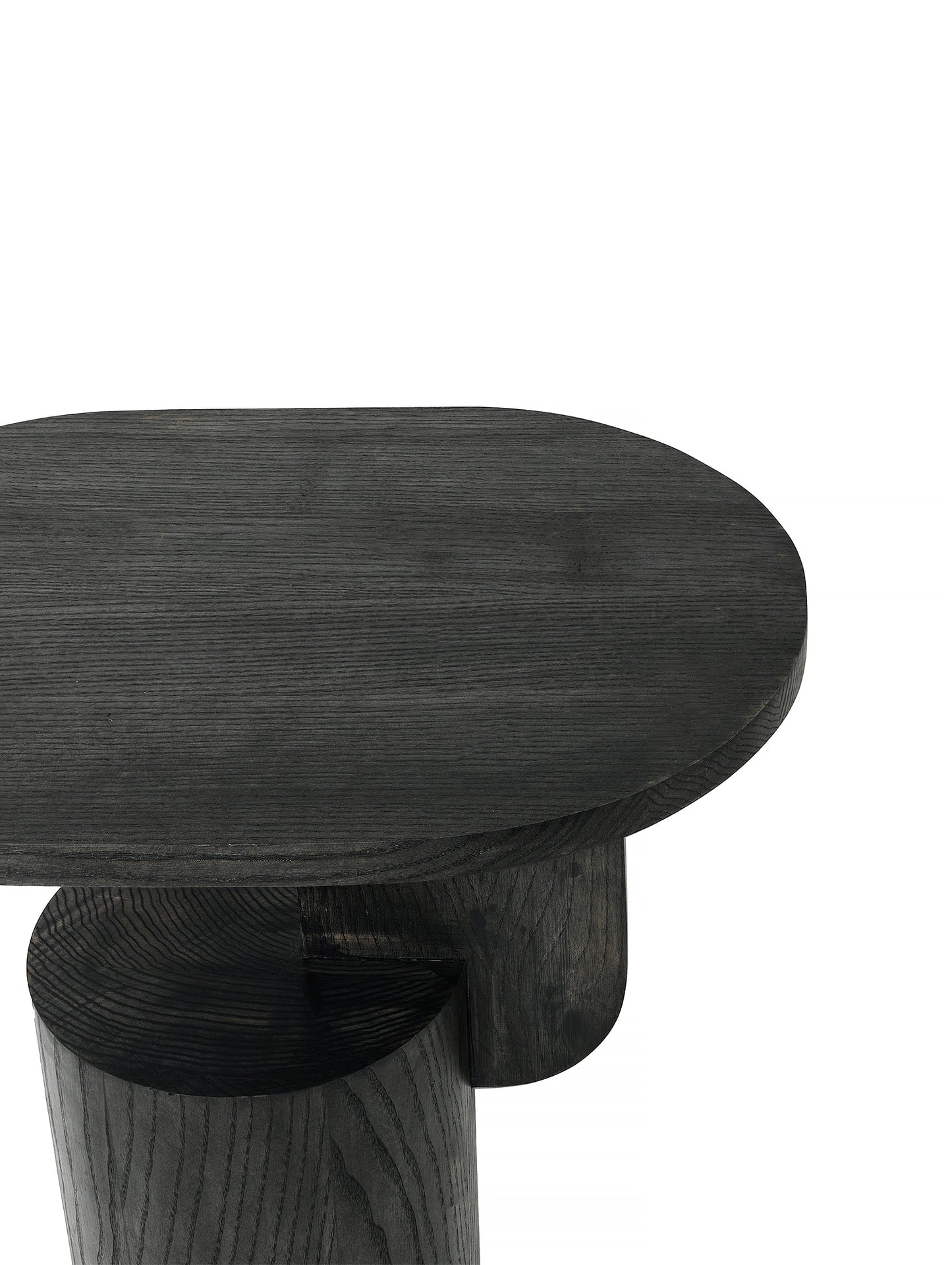 Insert Side Table by Ferm Living - Black Stained Ash