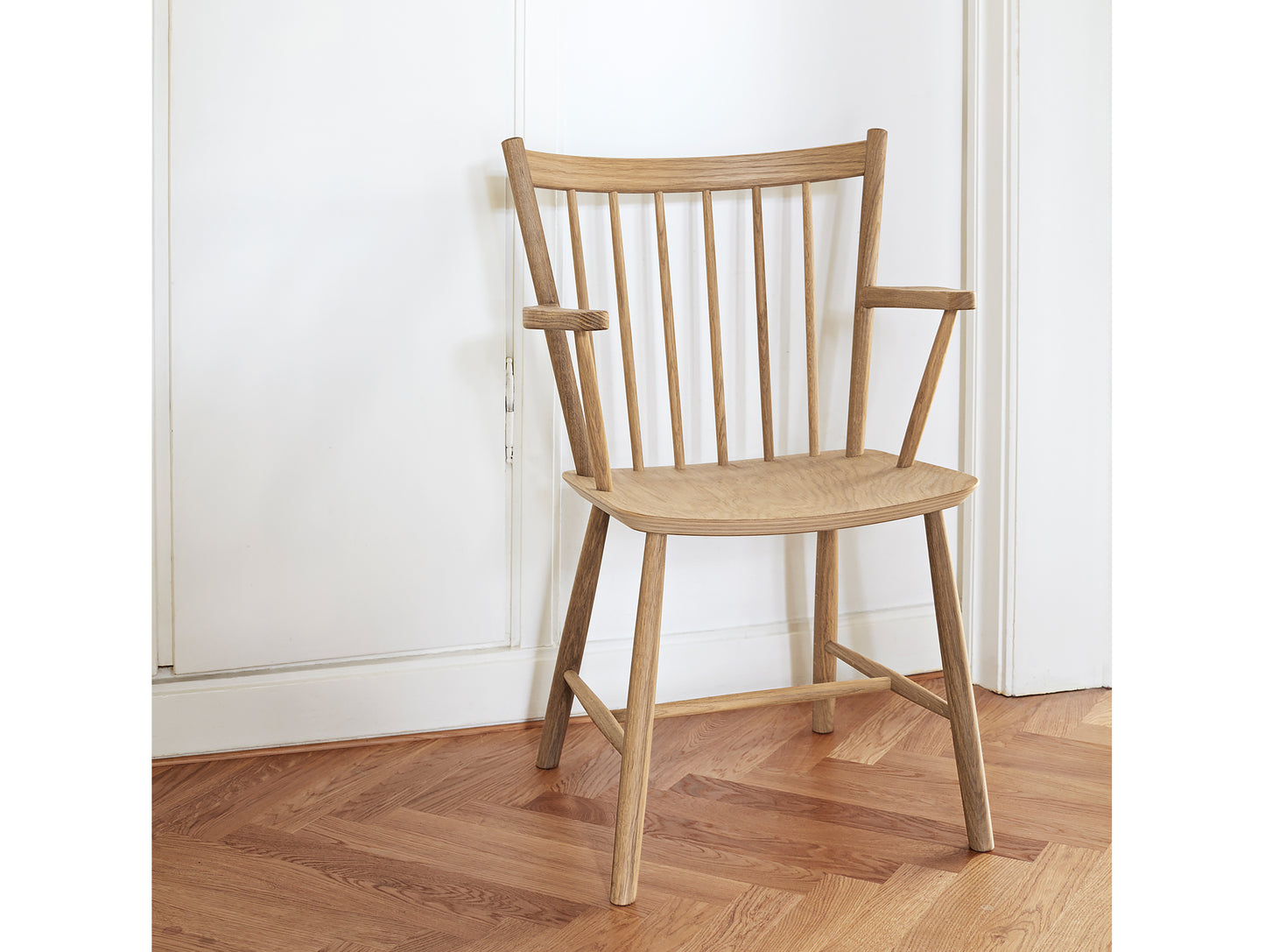 Oiled Oak J42 chair by HAY