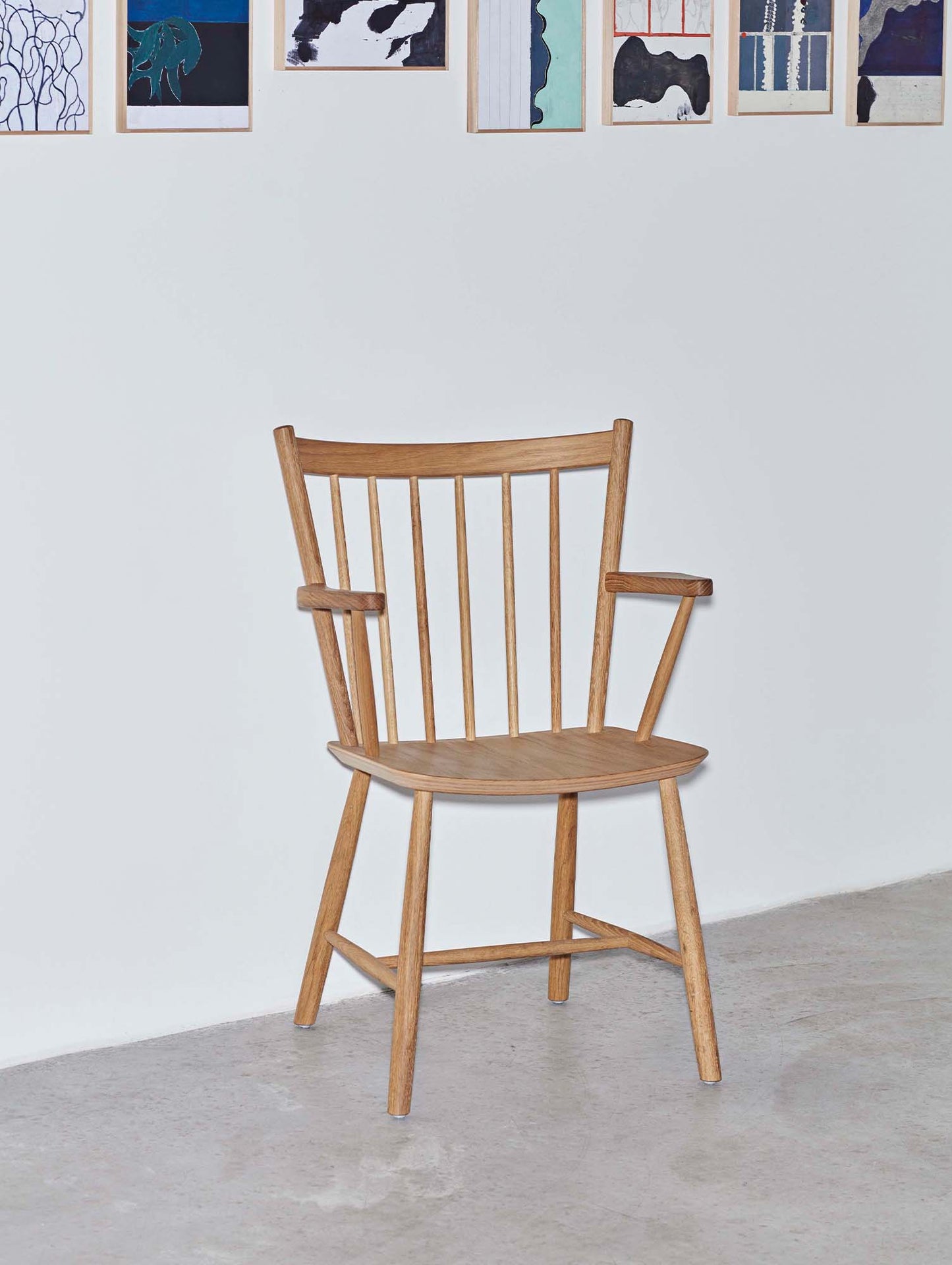 Oiled Oak J42 chair by HAY