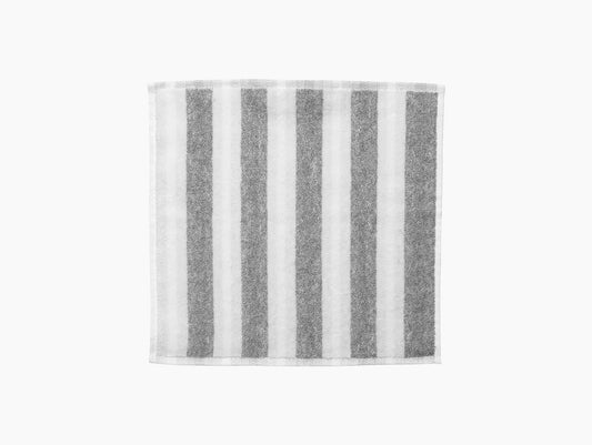 Kaksi Raitaa Towels - Grey and White (191) by Marimekko